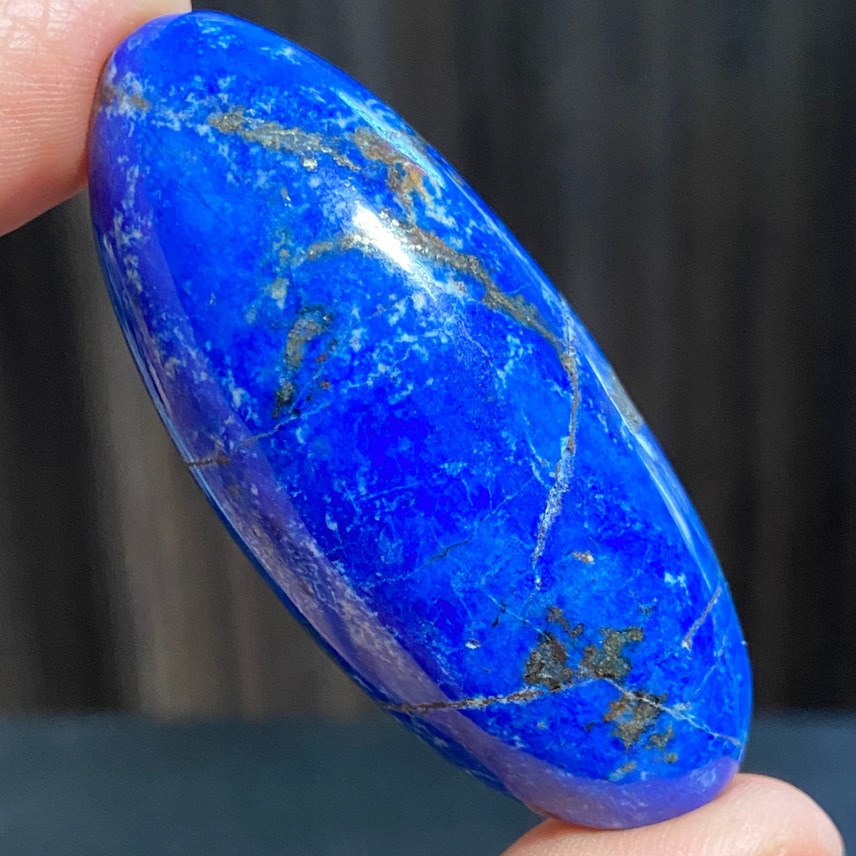 Lapis Lazuli Palmstone – Mine 4 - Afghanistan