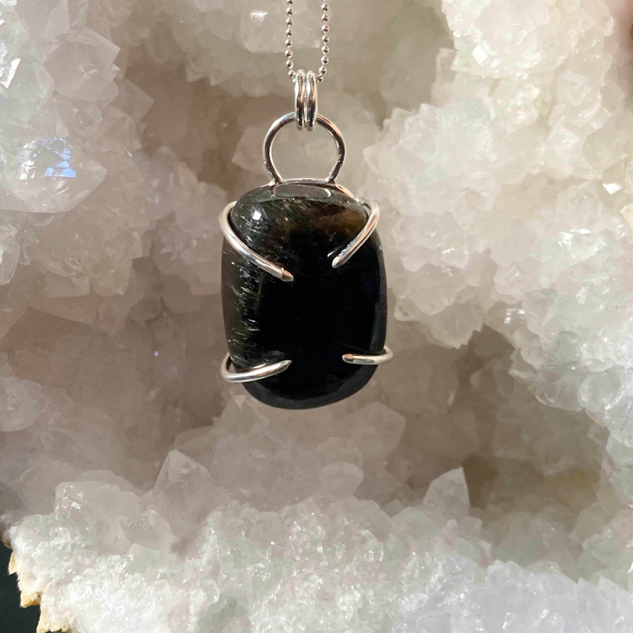 Nuummite Pendant - Bespoke by Song of the Sea