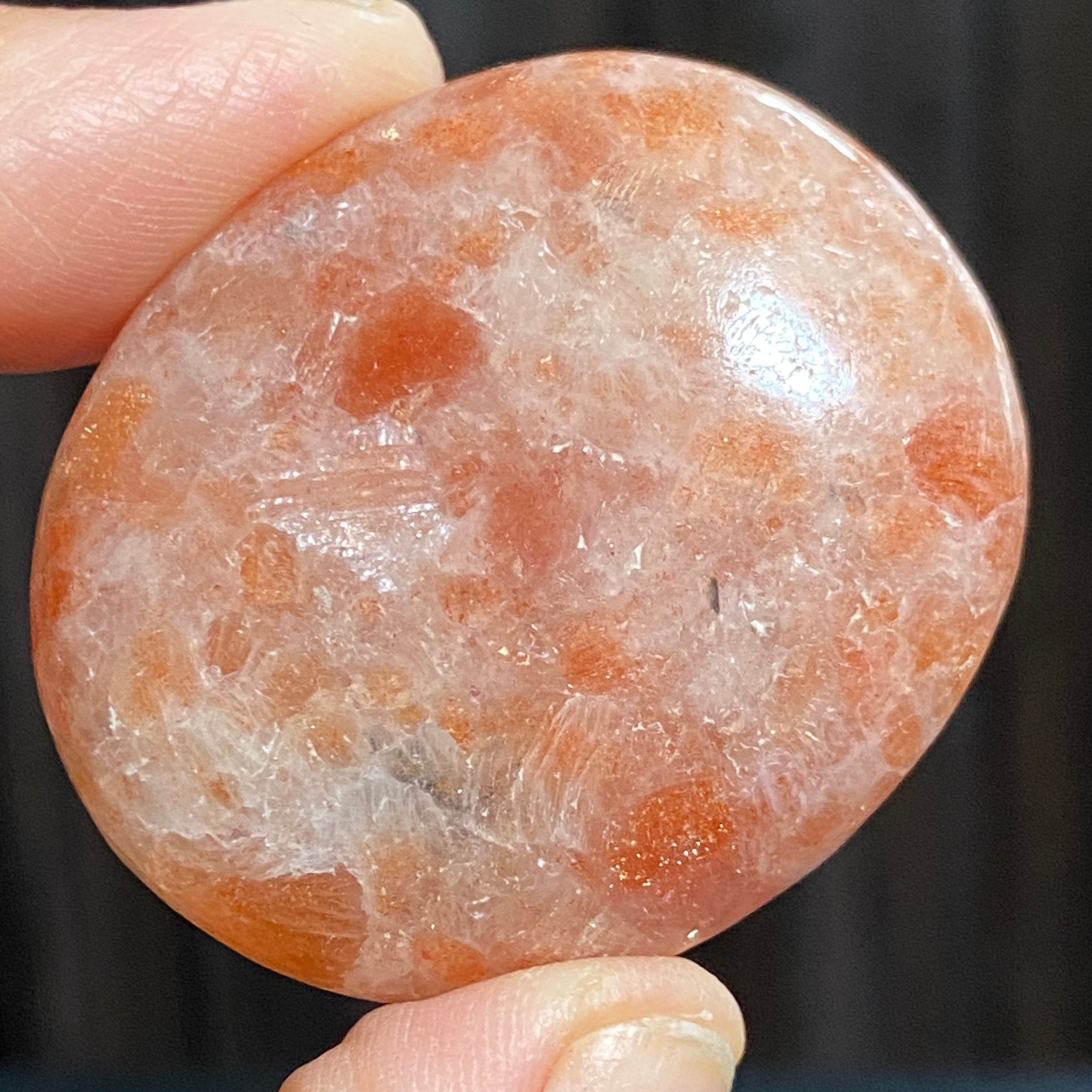 High-Grade Sunstone Palmstone