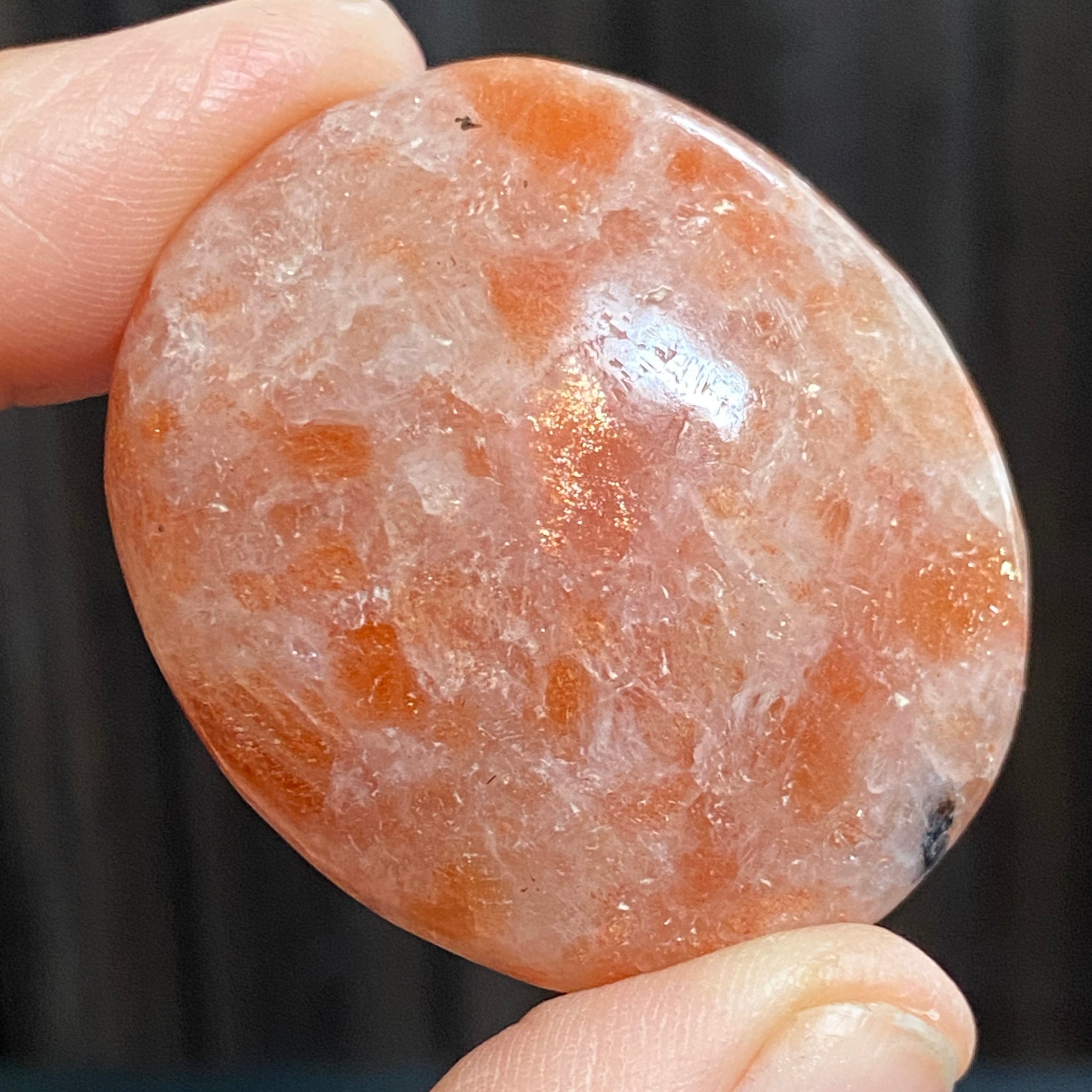 High-Grade Sunstone Palmstone