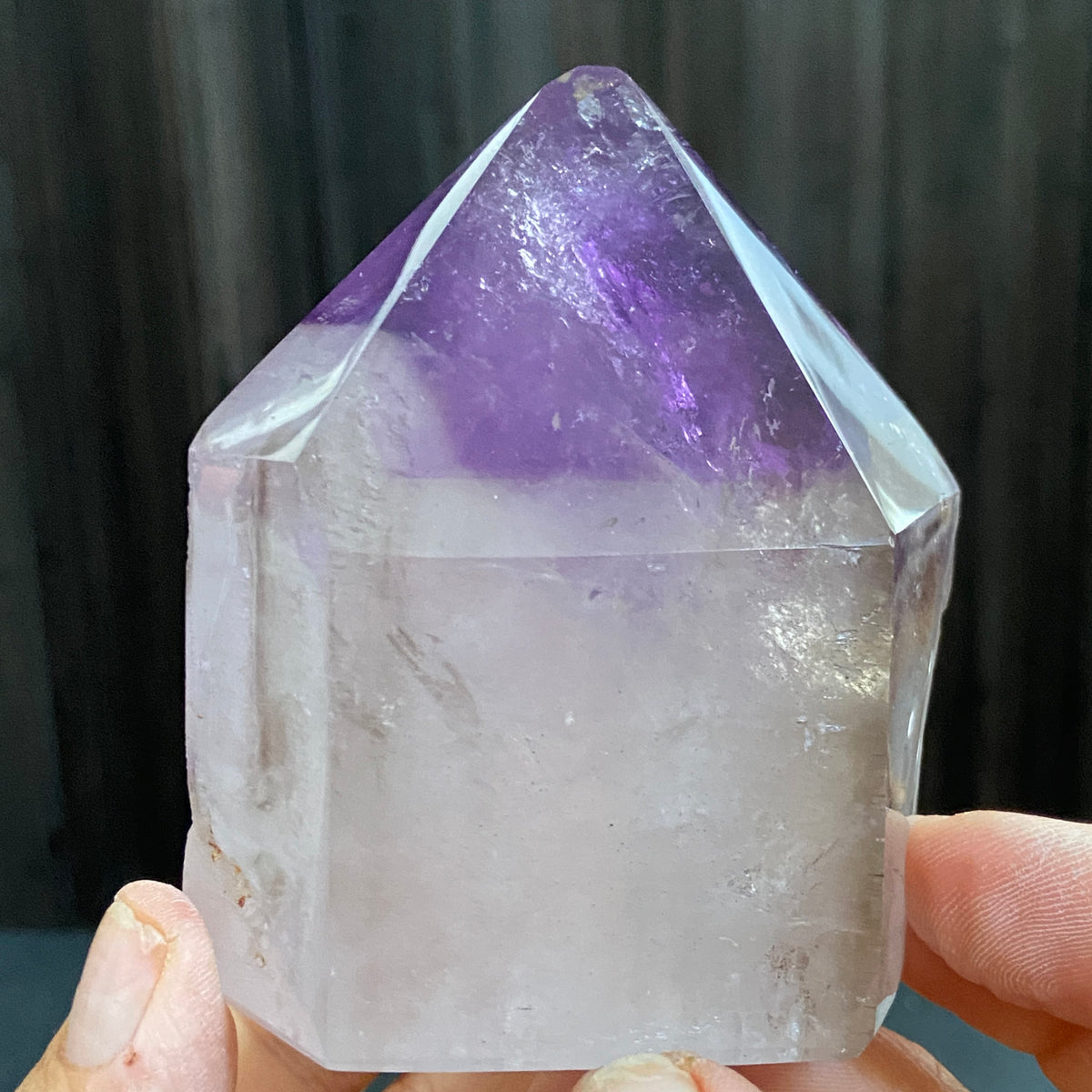 Bolivian Smoky Amethyst Phantom Point
