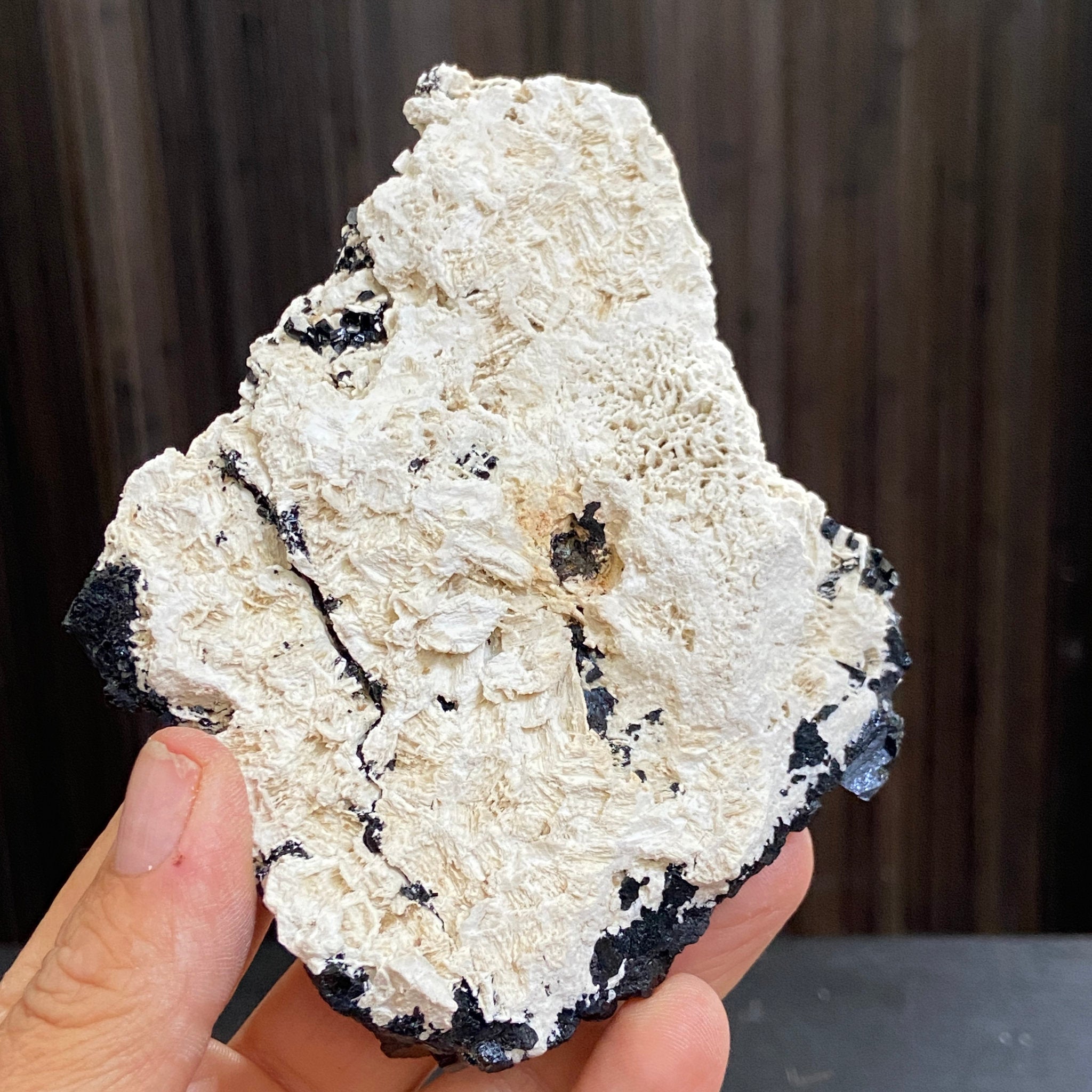 AAA Namibian Black Tourmaline Crystal Cluster