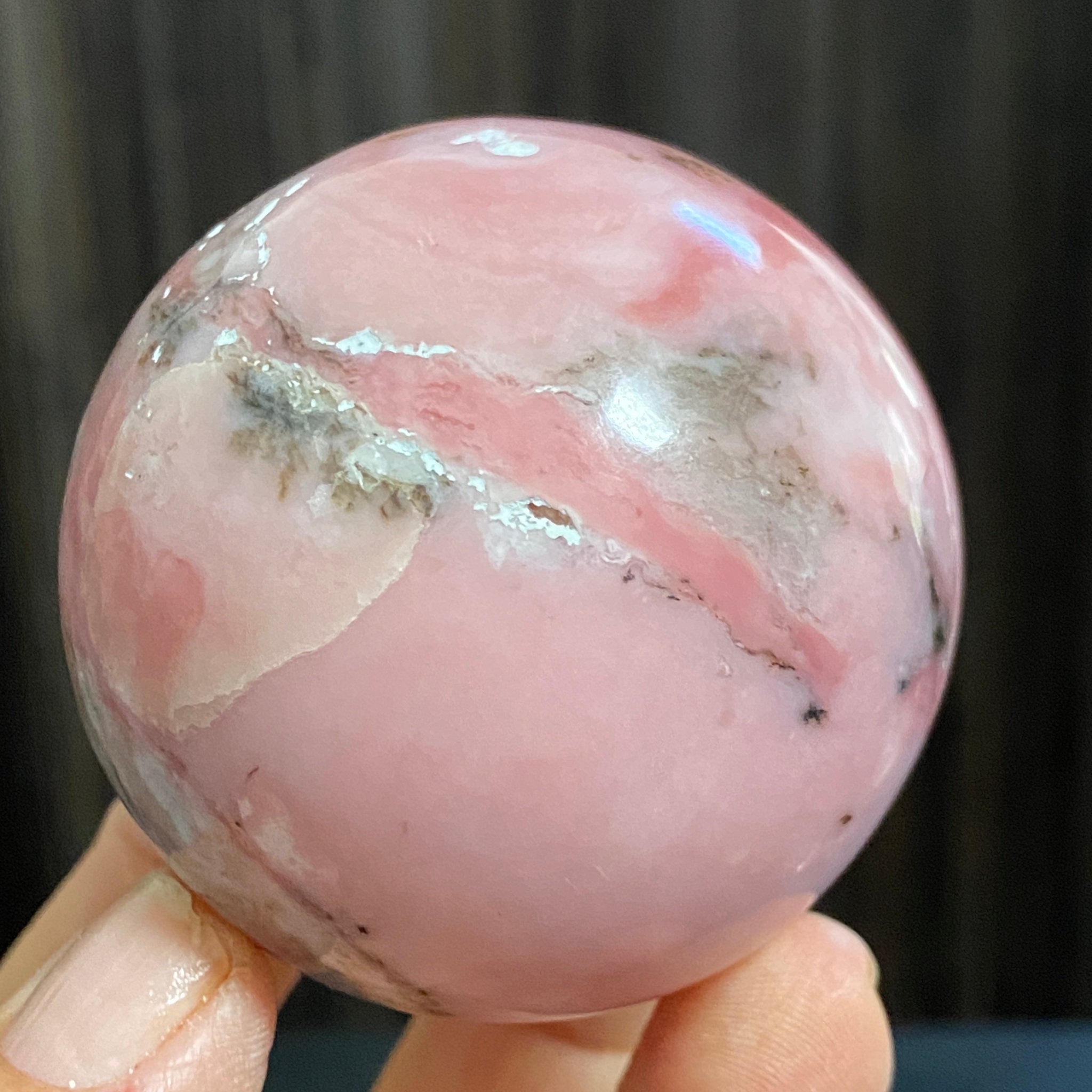 Peruvian Pink Opal Sphere