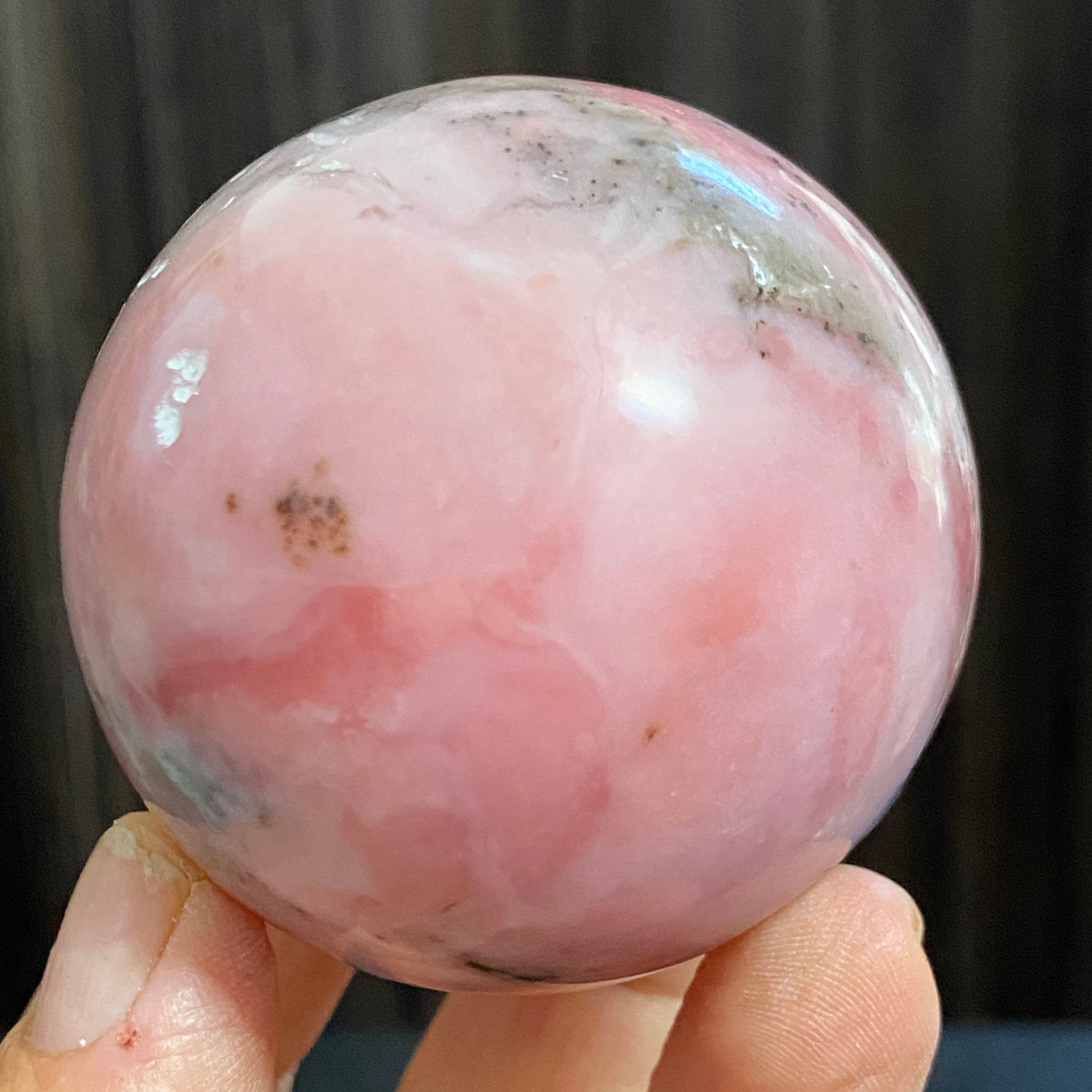 Peruvian Pink Opal Sphere