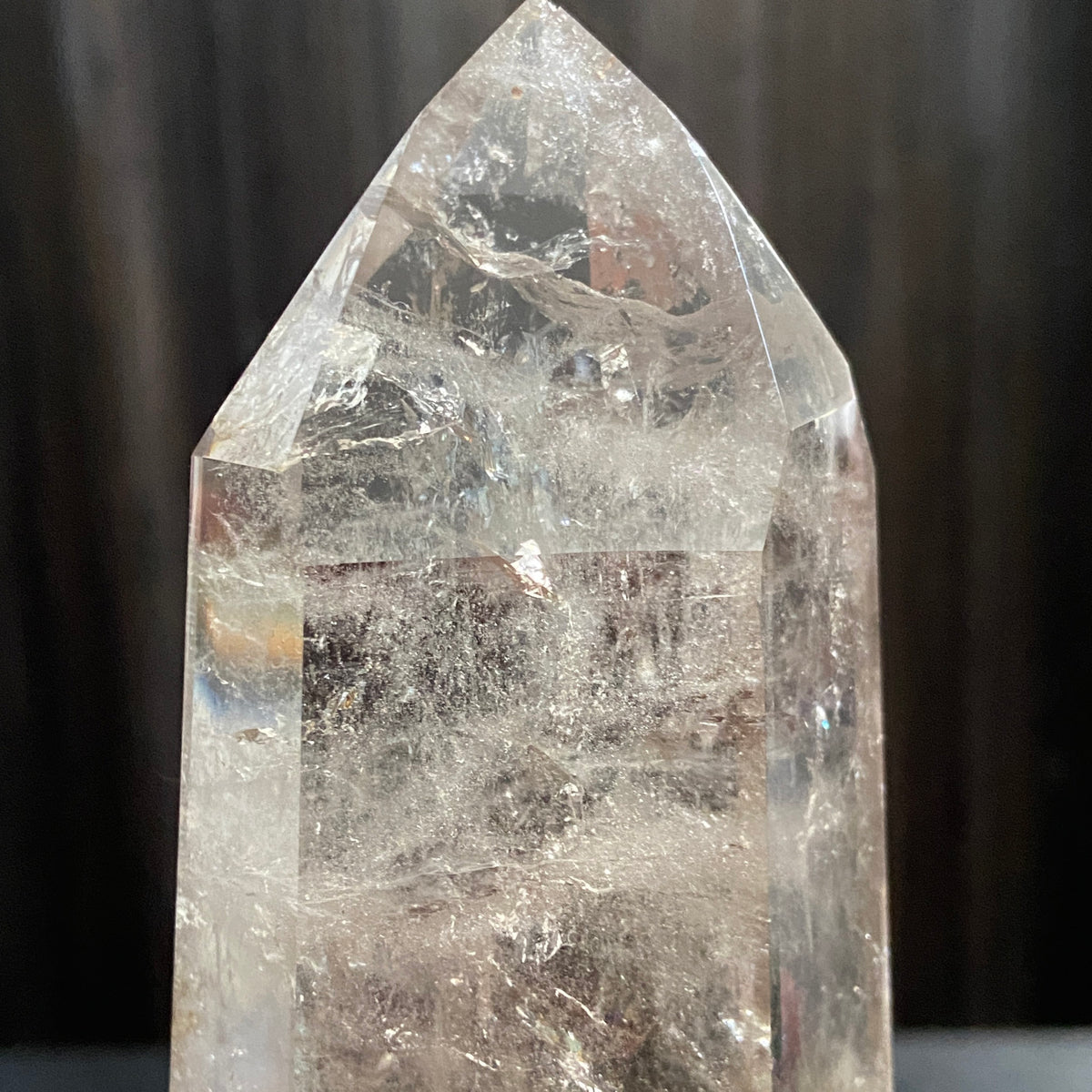 Large Brazilian Smoky Quartz Tower