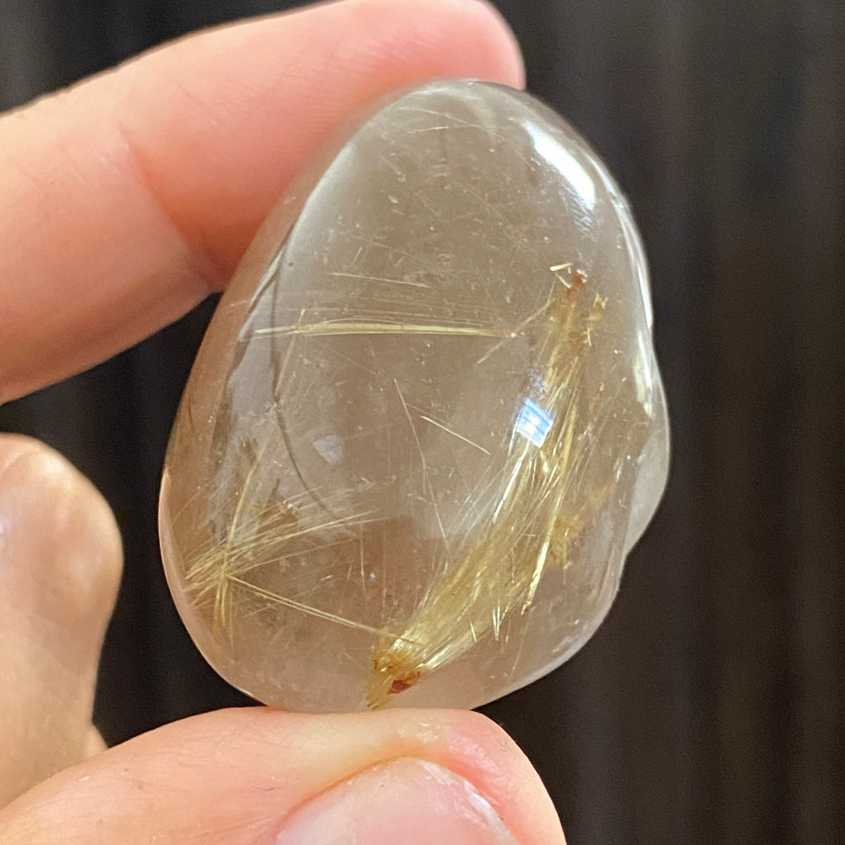 Brazilian Golden Rutilated Quartz Freeform
