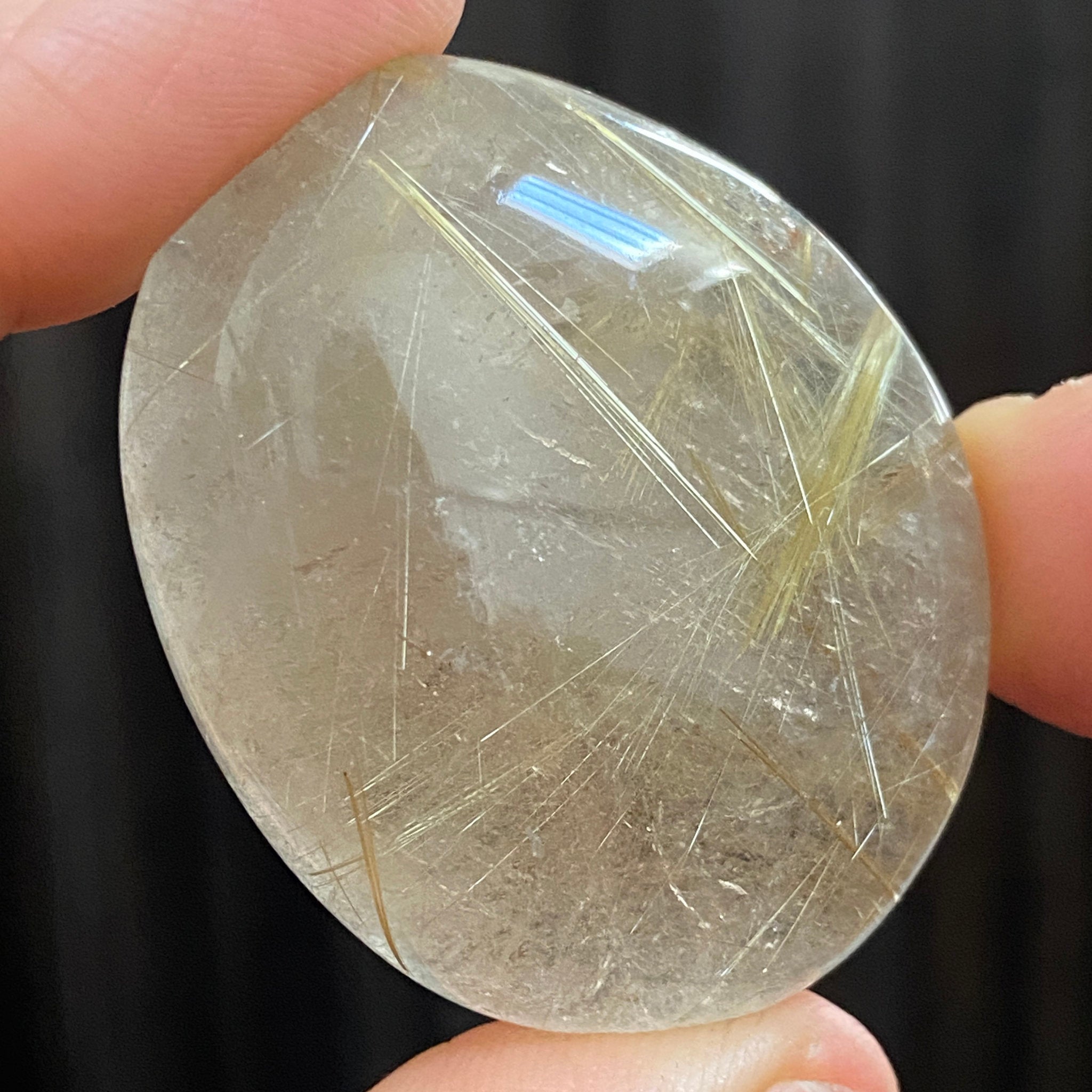 Brazilian Golden Rutilated Quartz Freeform