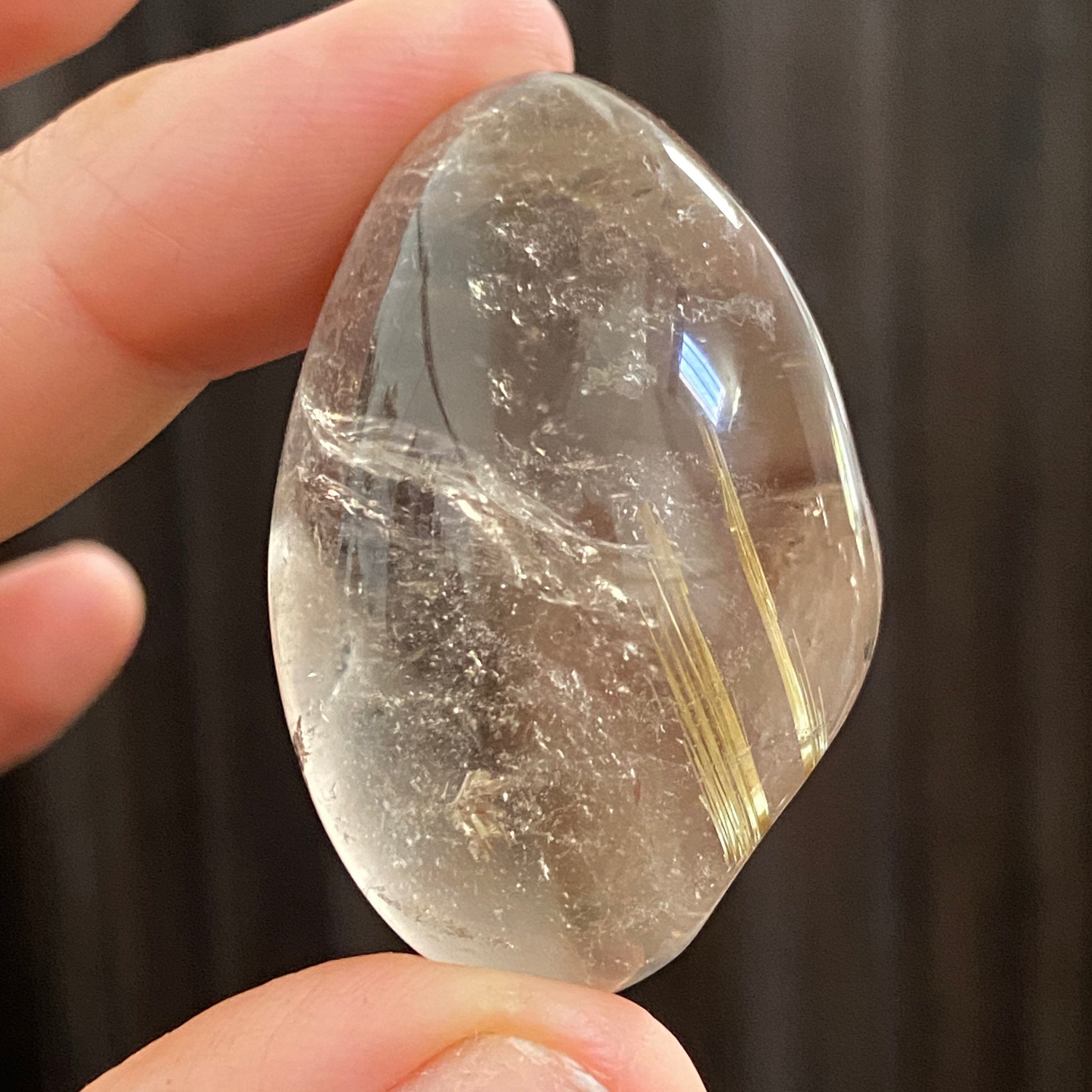 Brazilian Golden Rutilated Quartz Freeform