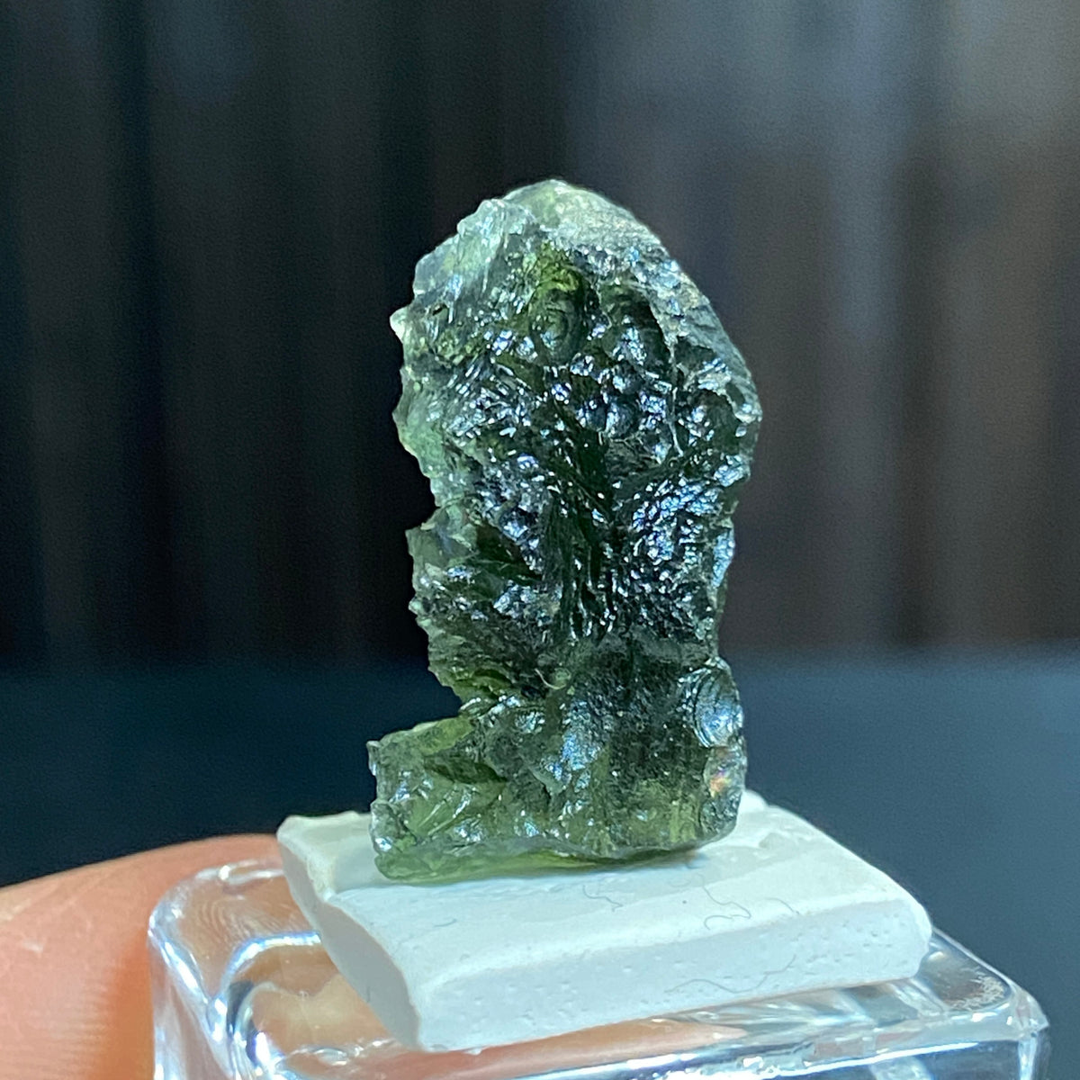 Pařez Moldavite – Vrábče, South Bohemia