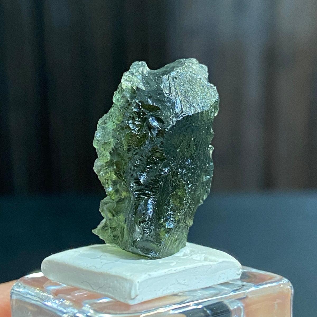 Pařez Moldavite – Vrábče, South Bohemia
