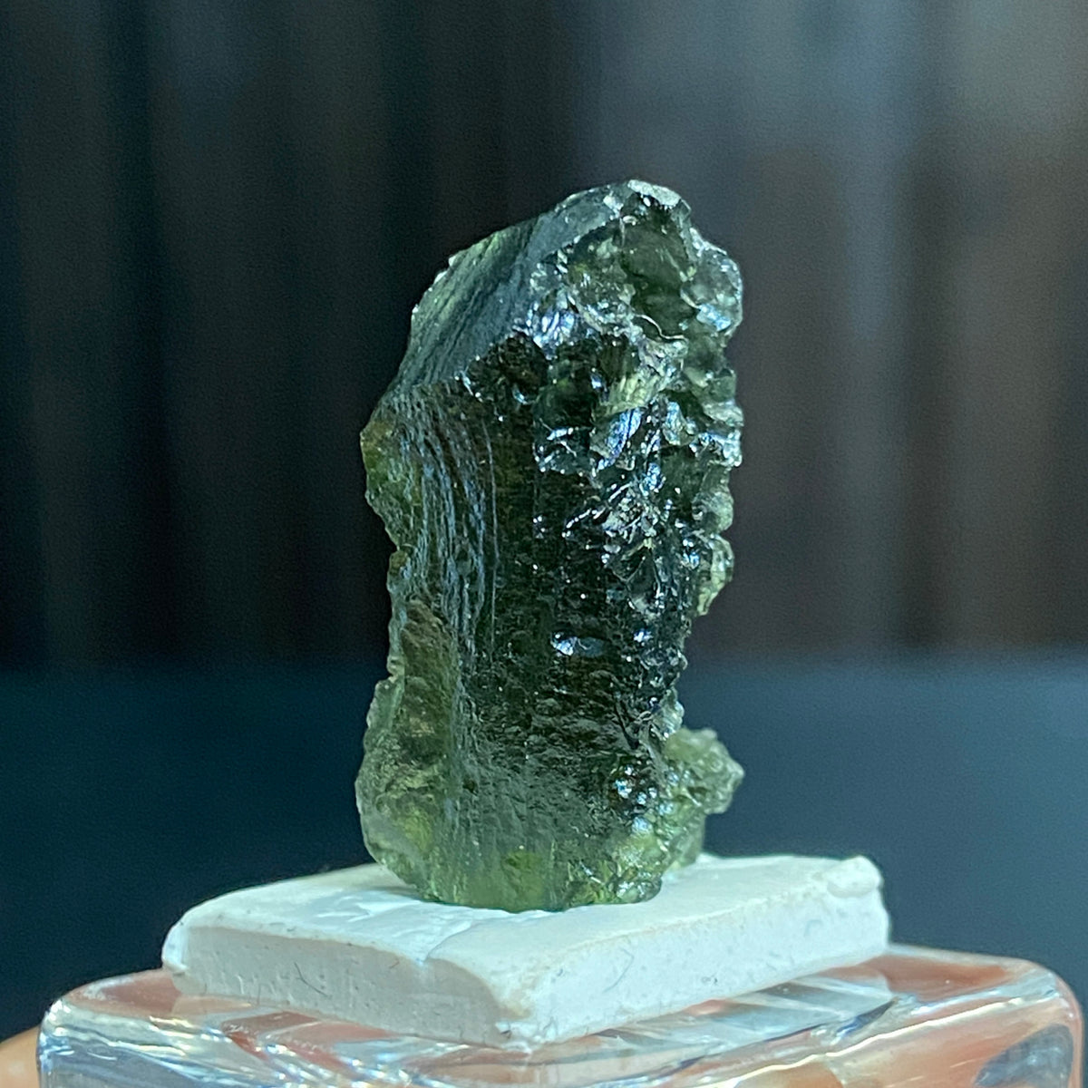 Pařez Moldavite – Vrábče, South Bohemia