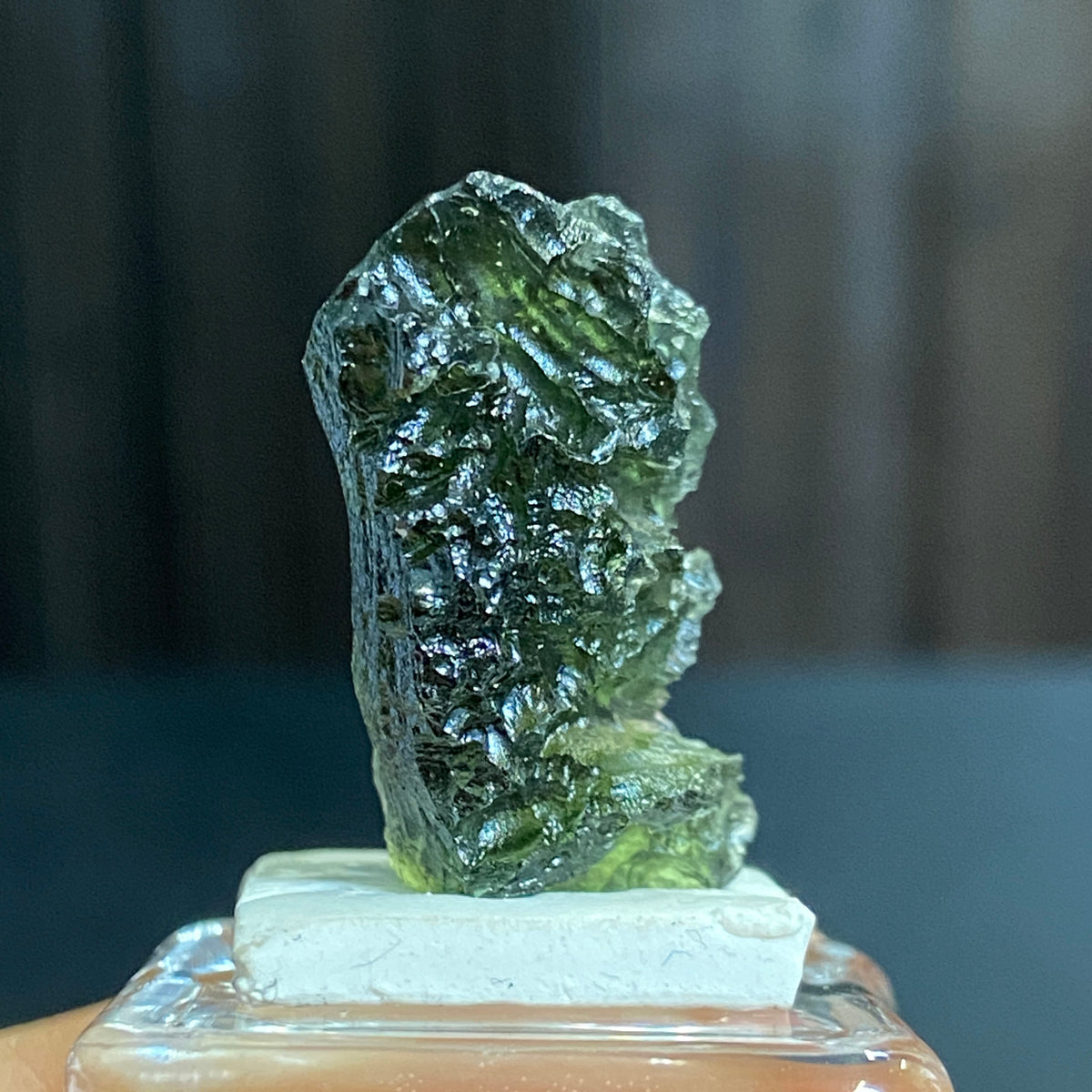 Pařez Moldavite – Vrábče, South Bohemia