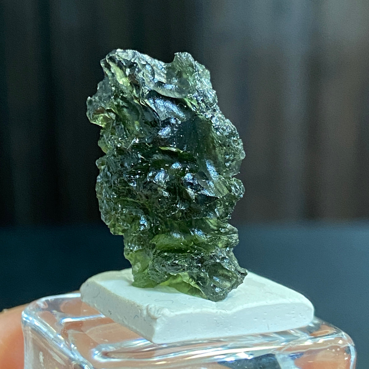 Pařez Moldavite – Vrábče, South Bohemia
