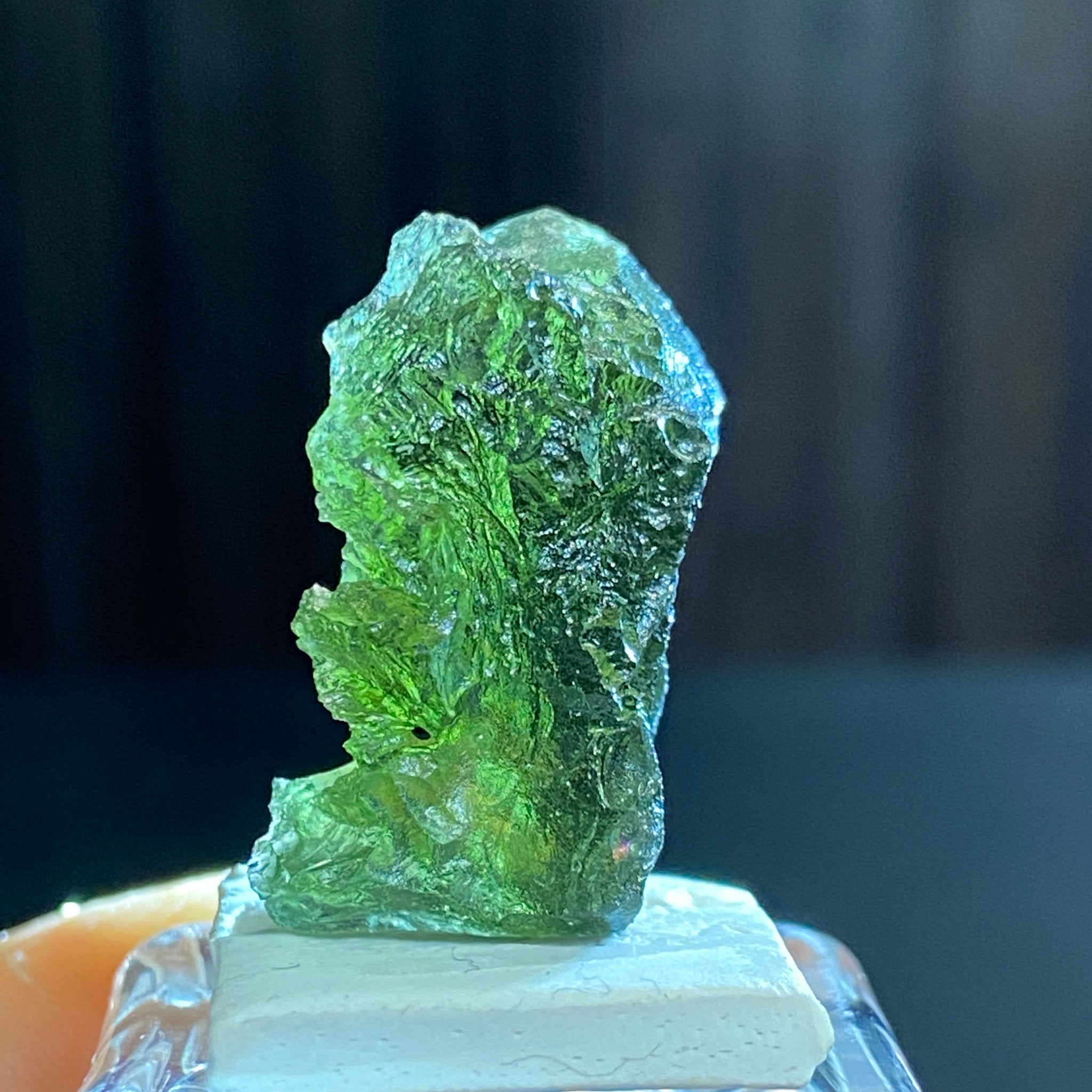 Pařez Moldavite – Vrábče, South Bohemia