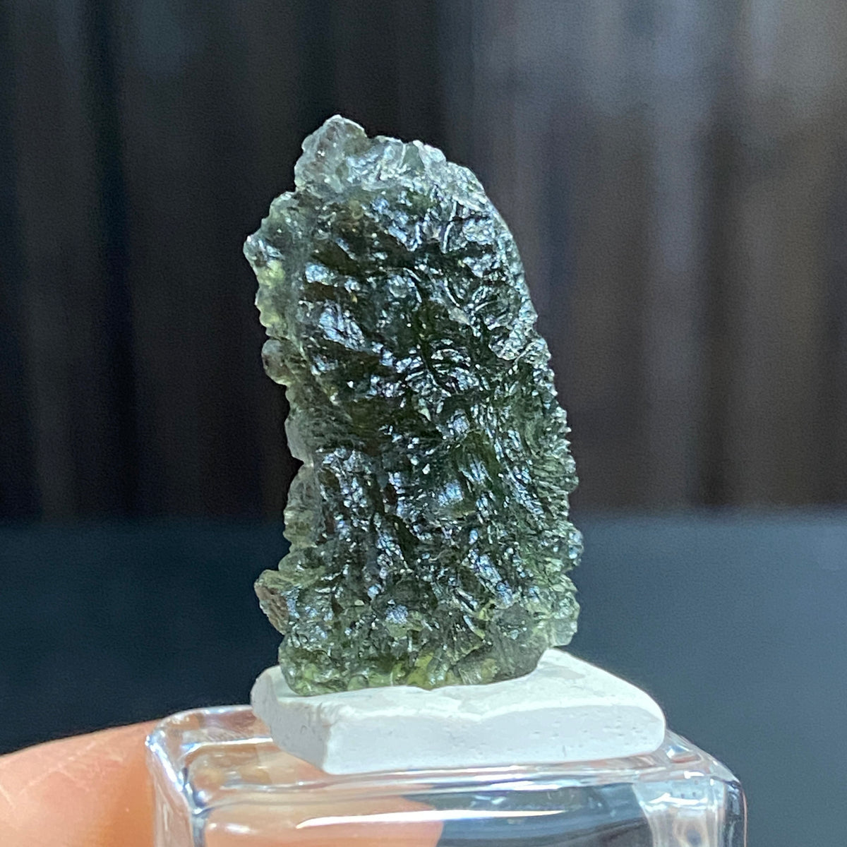 Pařez Moldavite – Vrábče, South Bohemia