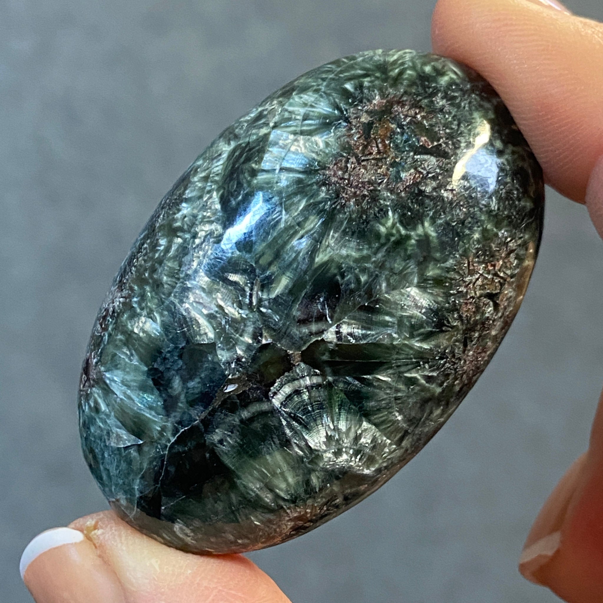 Seraphinite Palmstone – Russia
