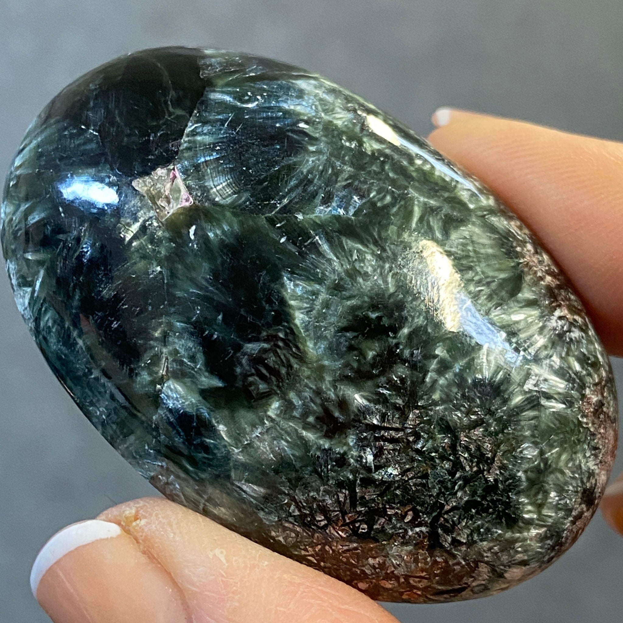 Seraphinite Palmstone – Russia