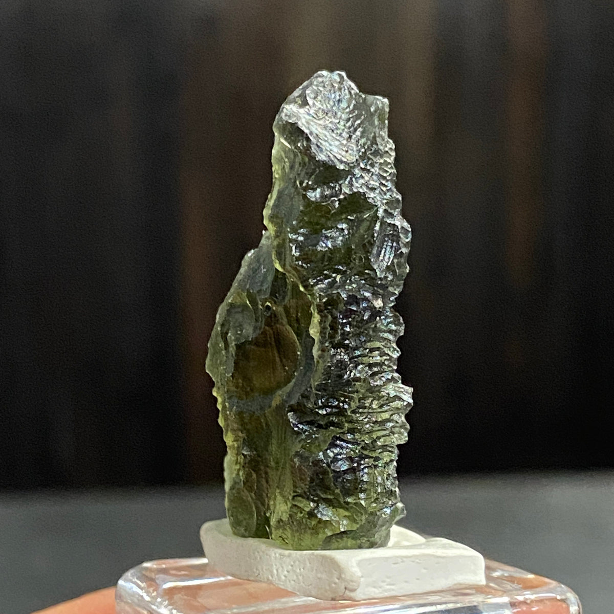 RARE Pařez Moldavite – Vrábče, South Bohemia