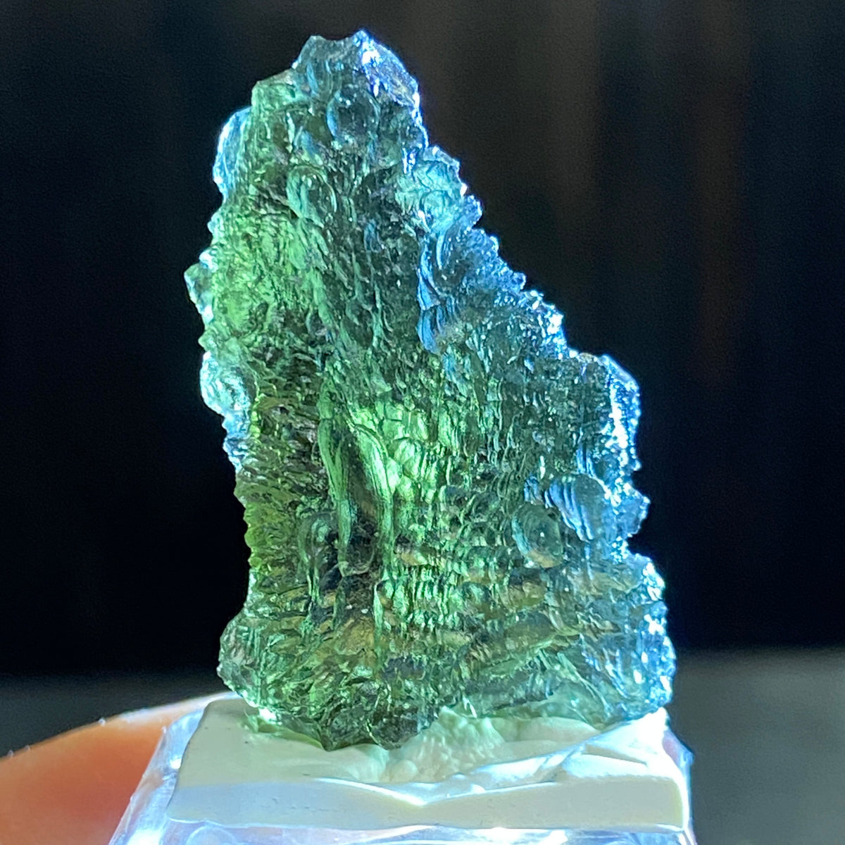 RARE Pařez Moldavite – Vrábče, South Bohemia