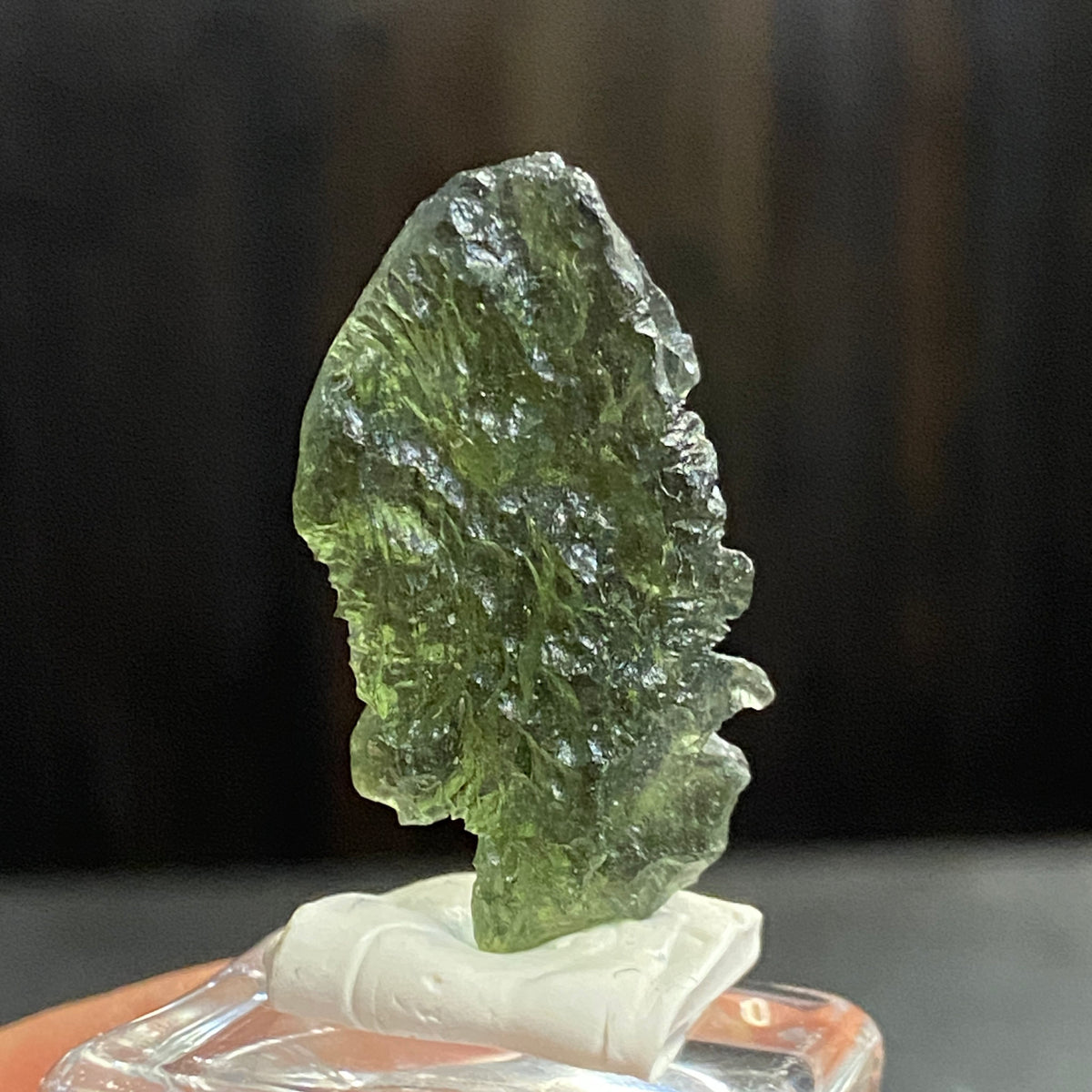 RARE Pařez Moldavite – Vrábče, South Bohemia