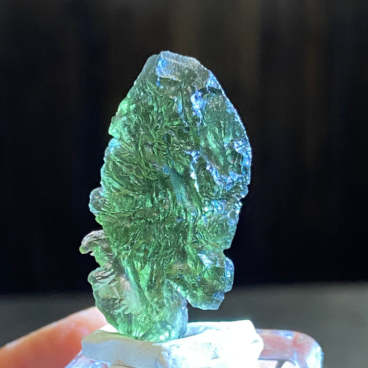 RARE Pařez Moldavite – Vrábče, South Bohemia