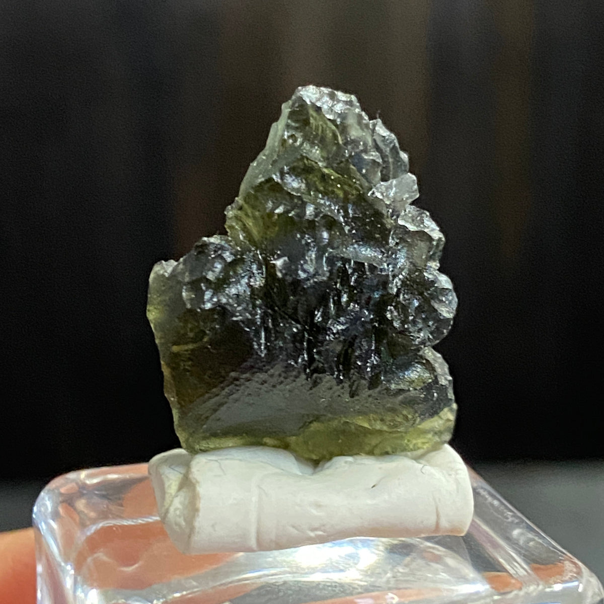 RARE Pařez Moldavite – Vrábče, South Bohemia
