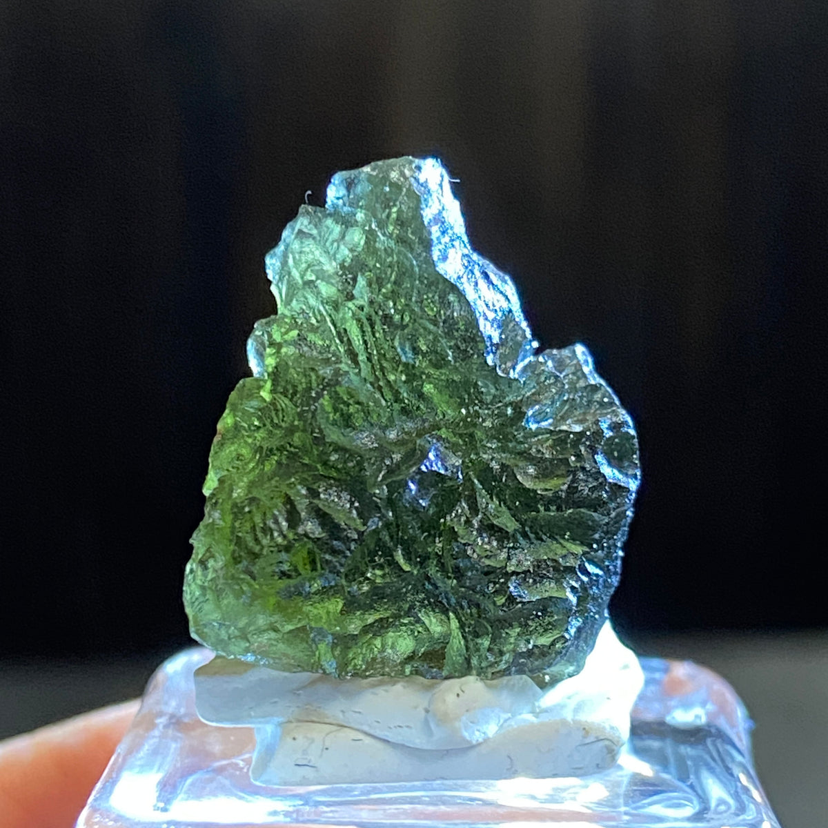 RARE Pařez Moldavite – Vrábče, South Bohemia