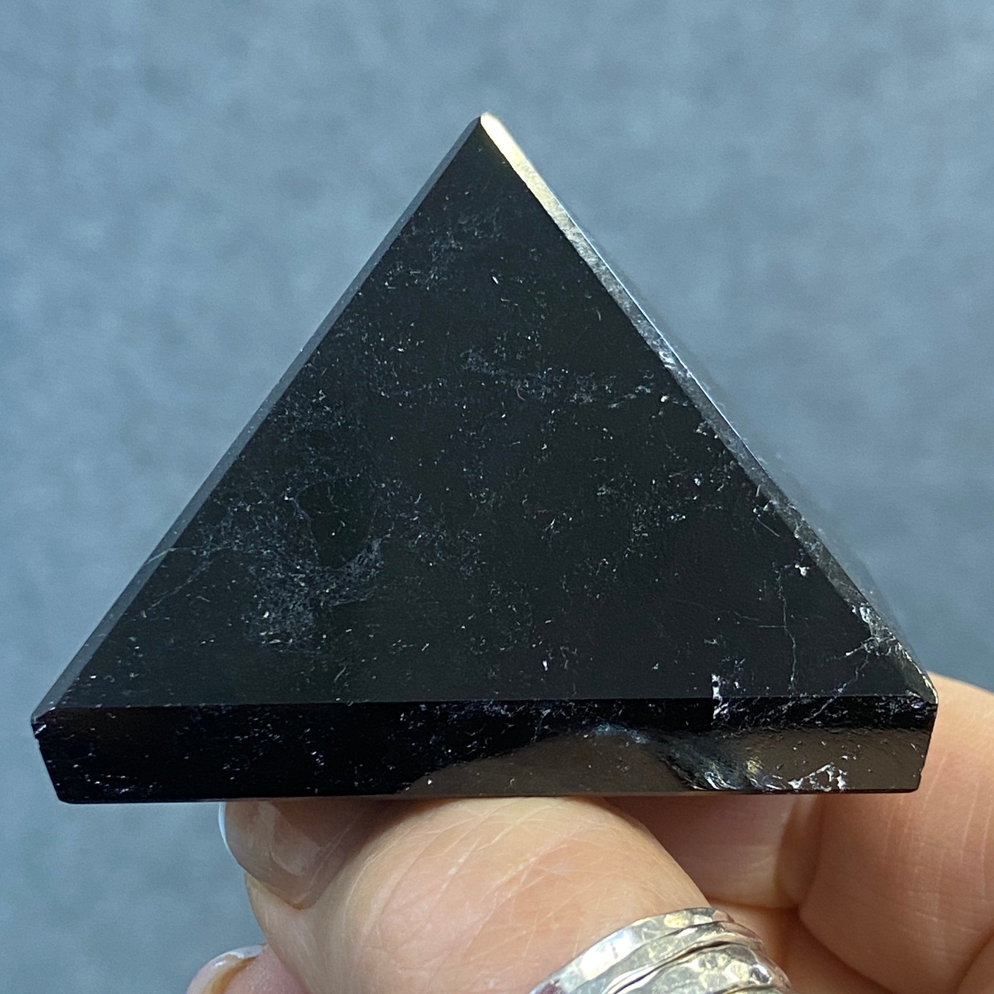 Black Tourmaline Pyramid - Brazil