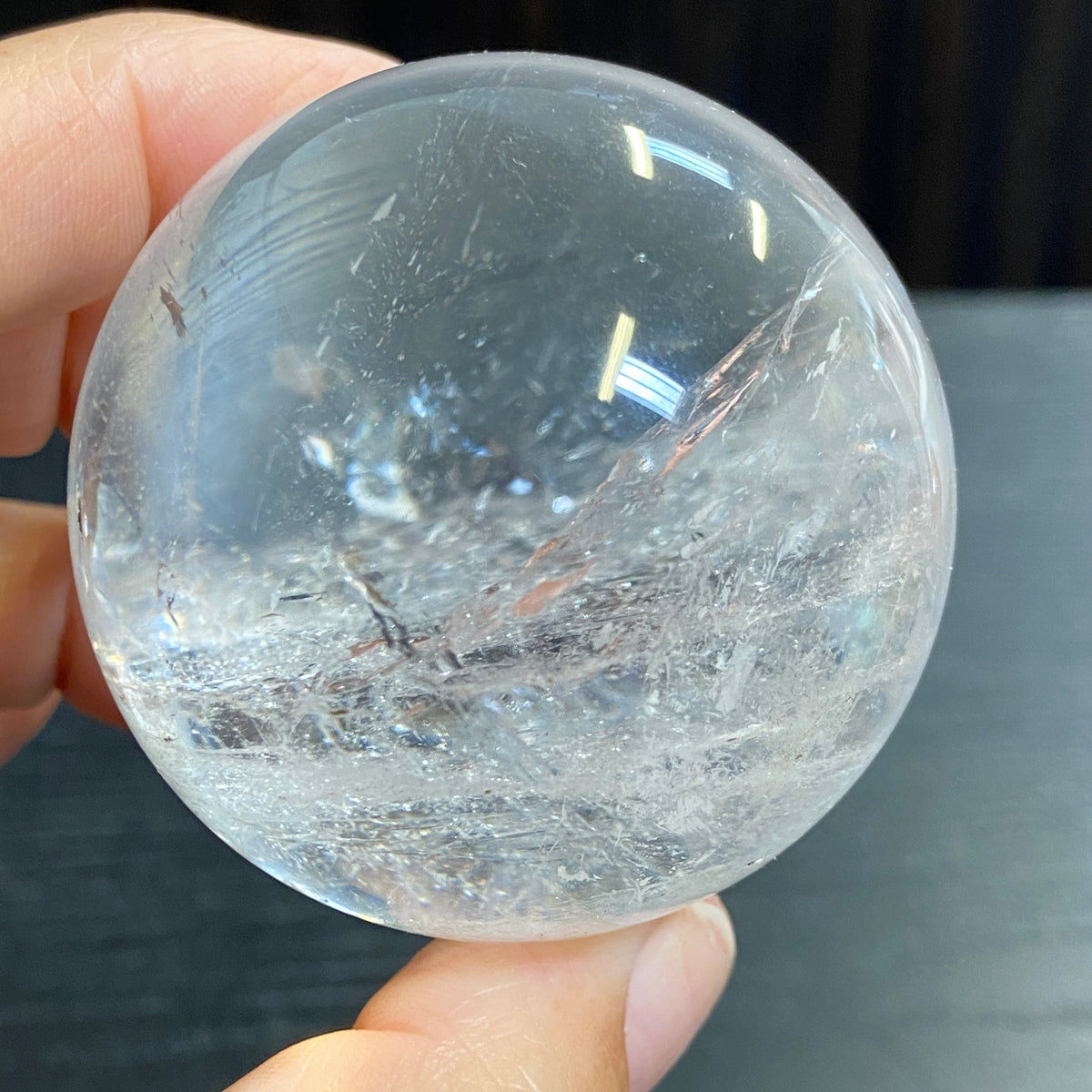 Clear Quartz Sphere – Madagascar