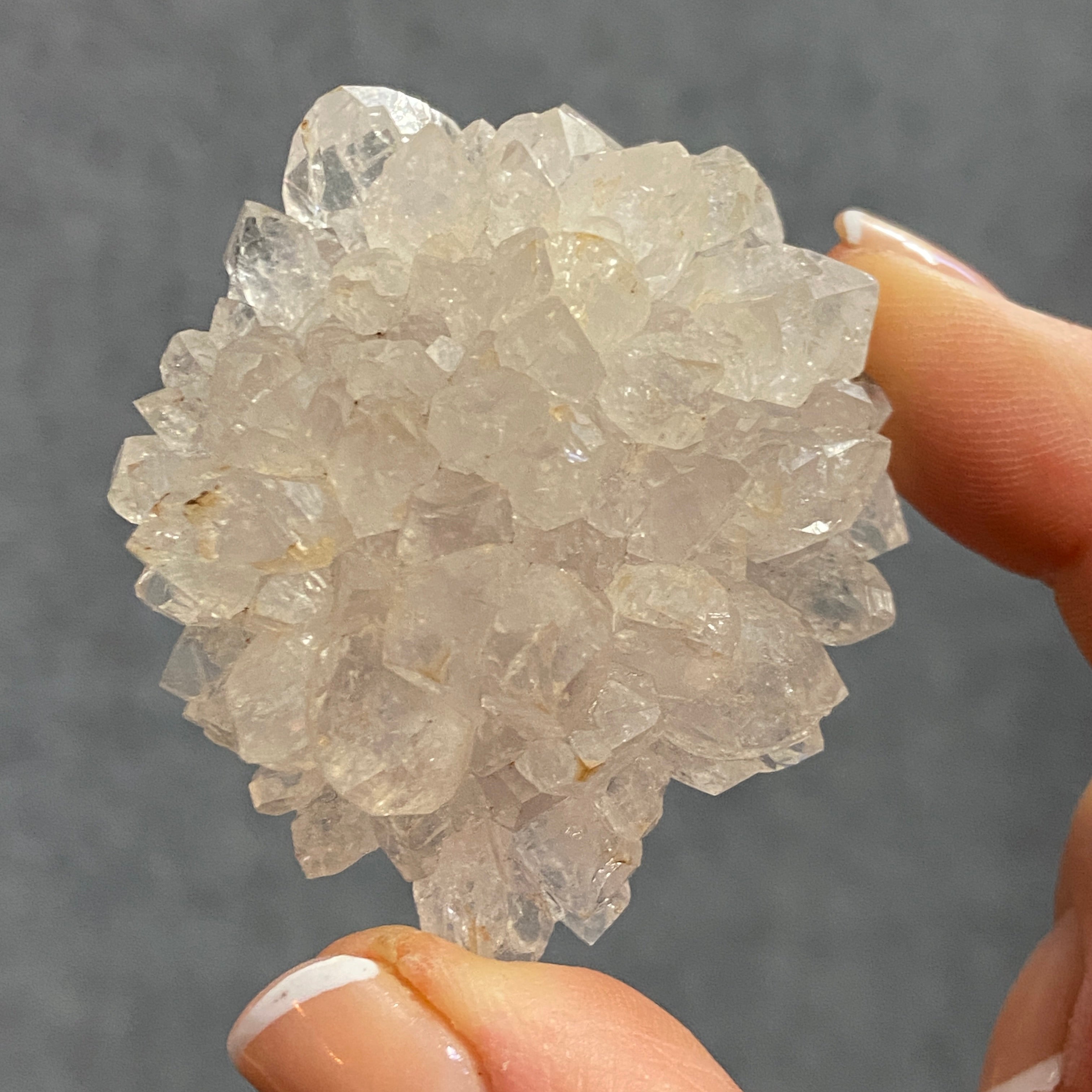 Amethyst Flower – Stalactite Slice