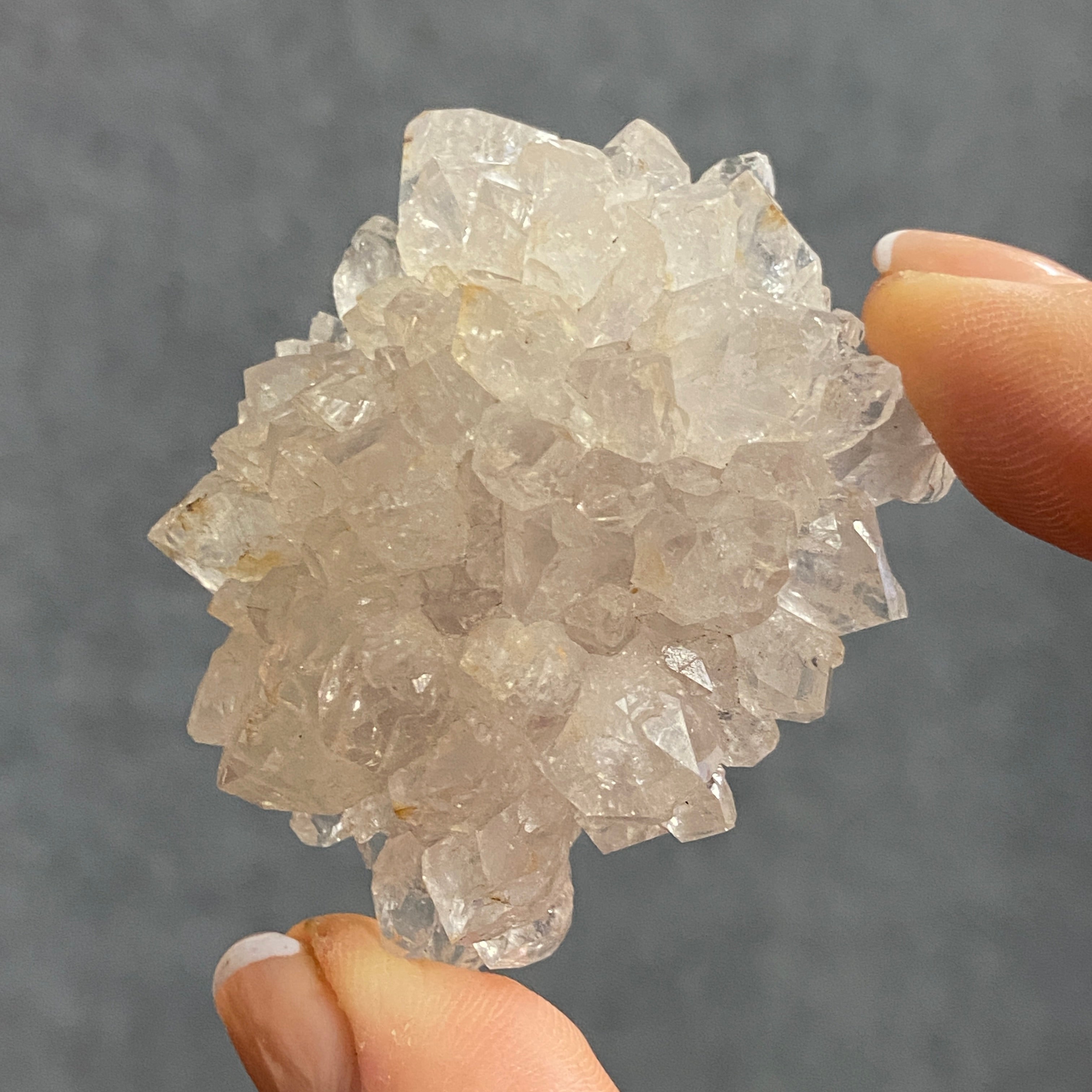 Amethyst Flower – Stalactite Slice