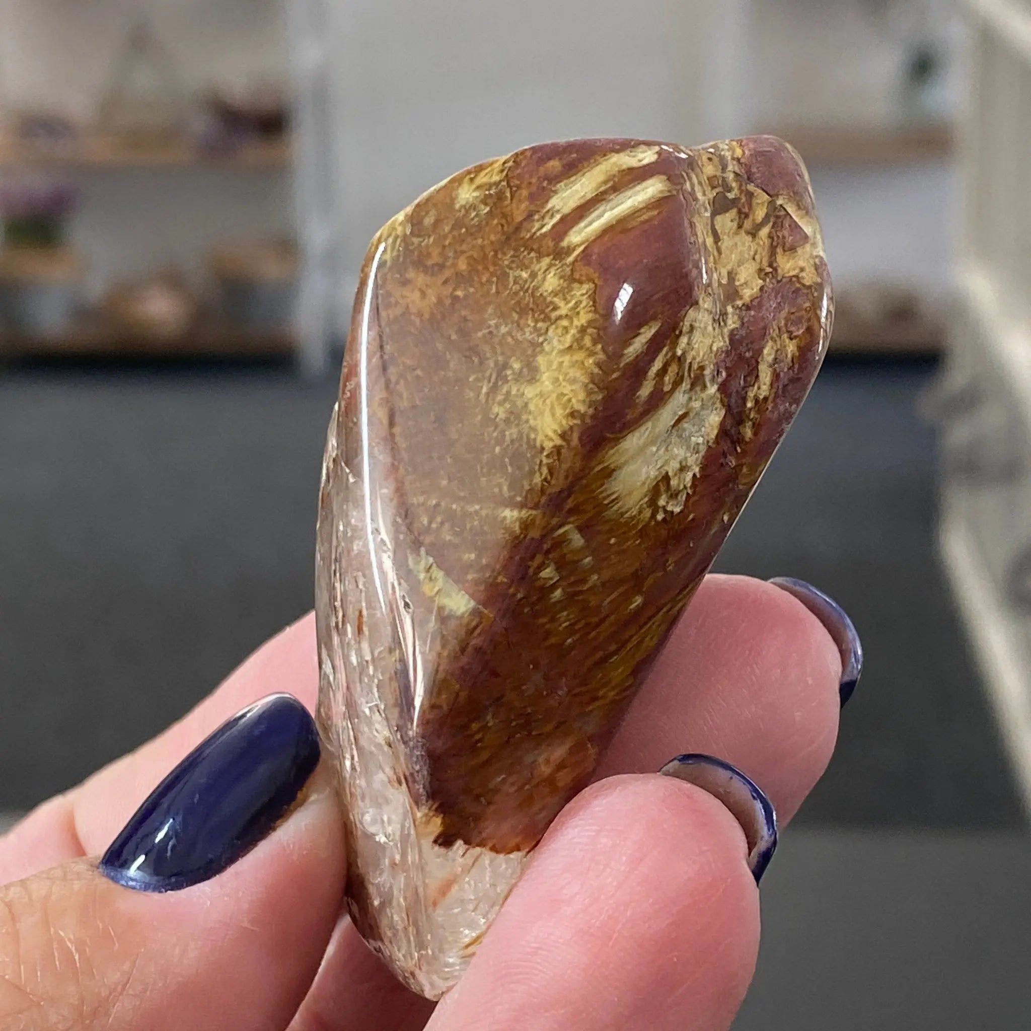 Amphibole Quartz Freeform Castle Rocks Cornwall