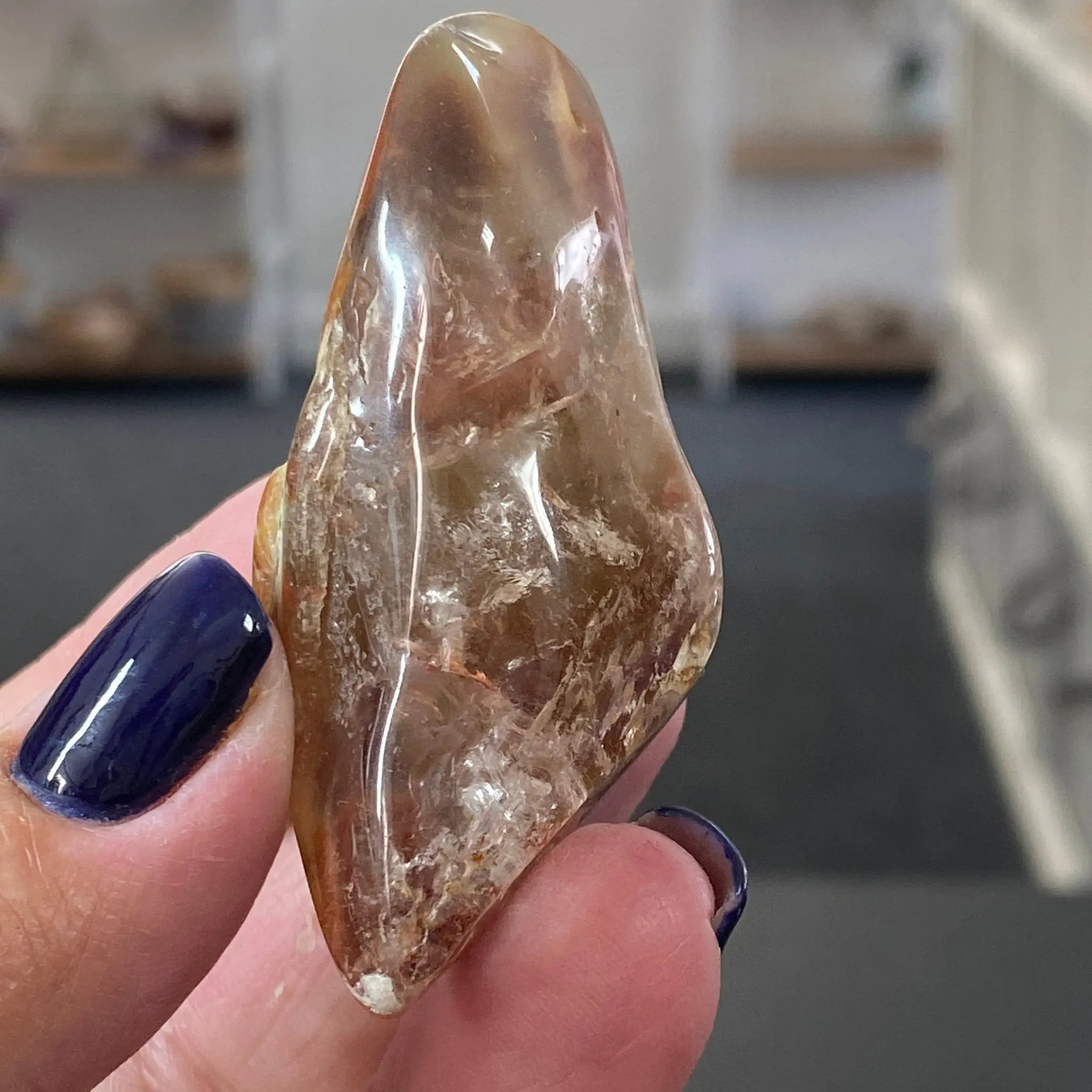 Amphibole Quartz Freeform Castle Rocks Cornwall