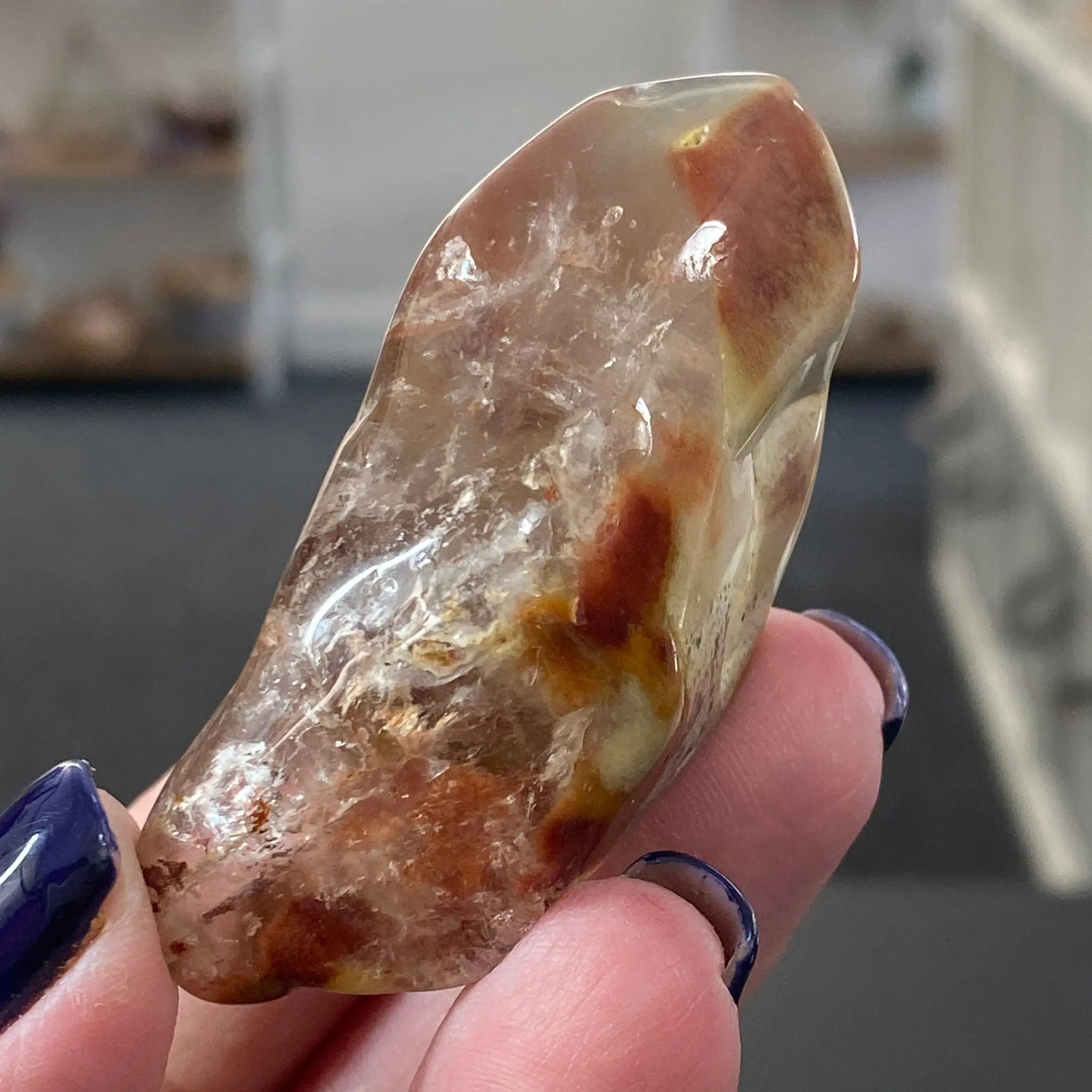 Amphibole Quartz Freeform Castle Rocks Cornwall