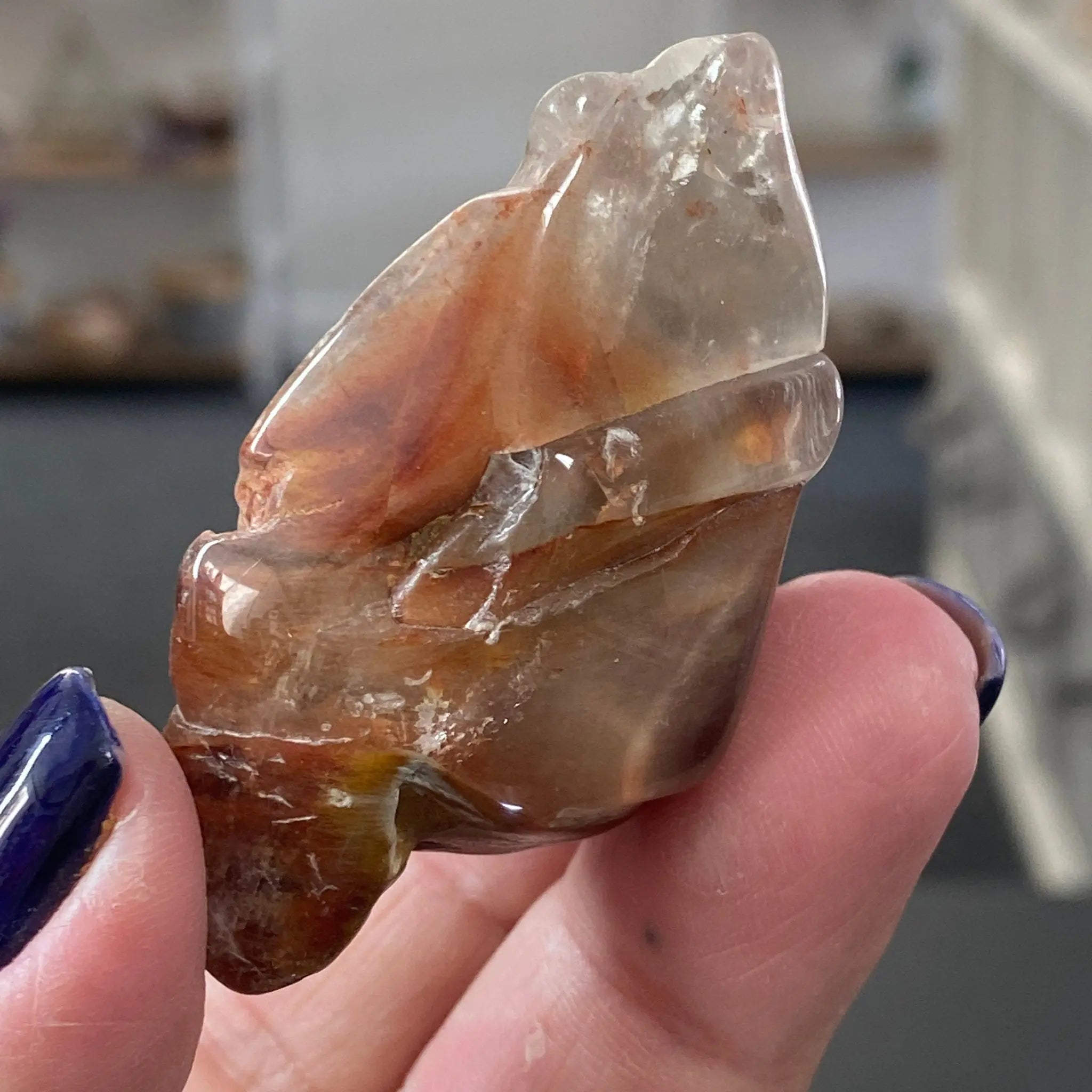 Amphibole Quartz Freeform Castle Rocks Cornwall