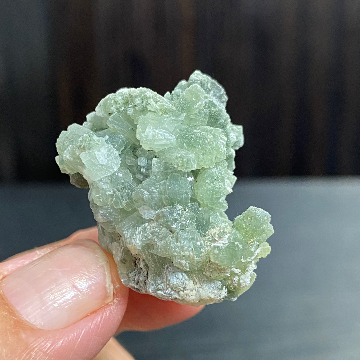 Crystallised Prehnite with Epidote