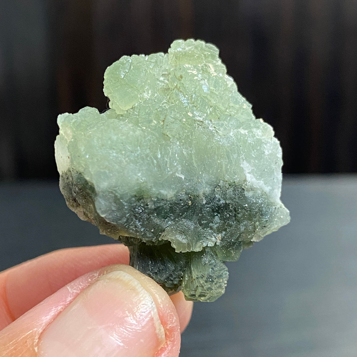 Crystallised Prehnite with Epidote