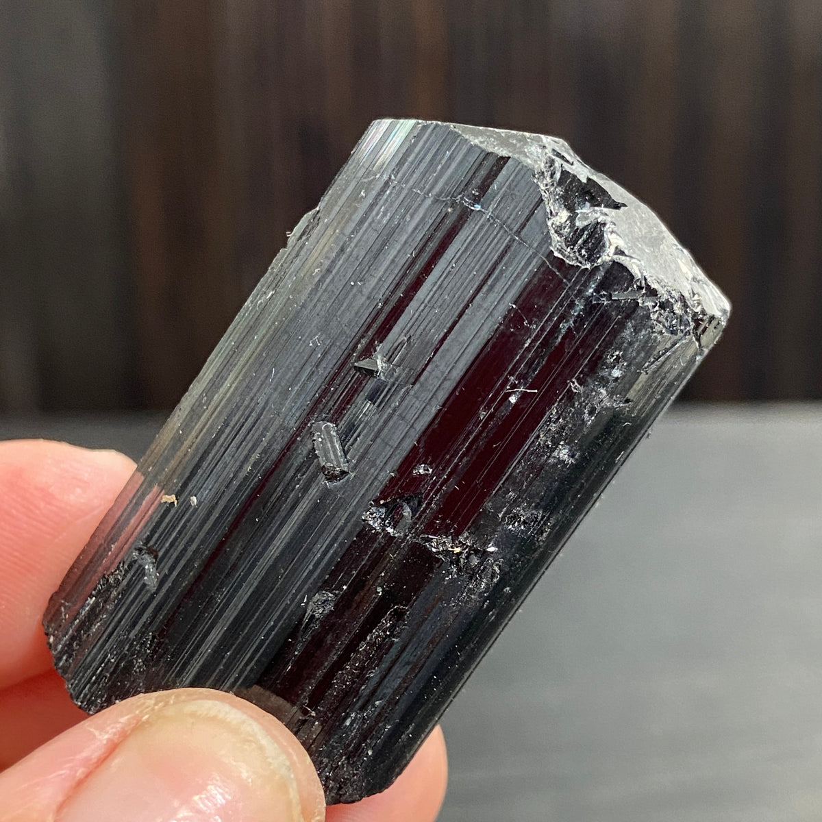 Terminated Black Tourmaline – Namibia