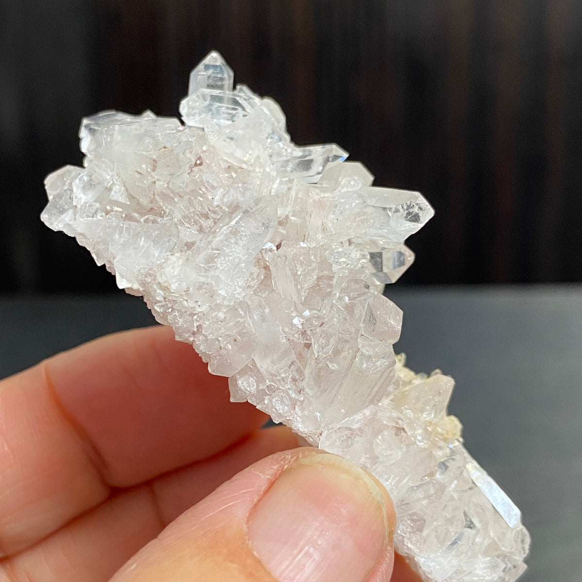 Sacred Pink Lemurian Quartz Cluster – Colombia