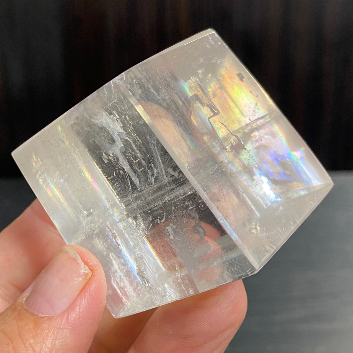 The Viking Stone - Clear Optical Calcite – Mexico