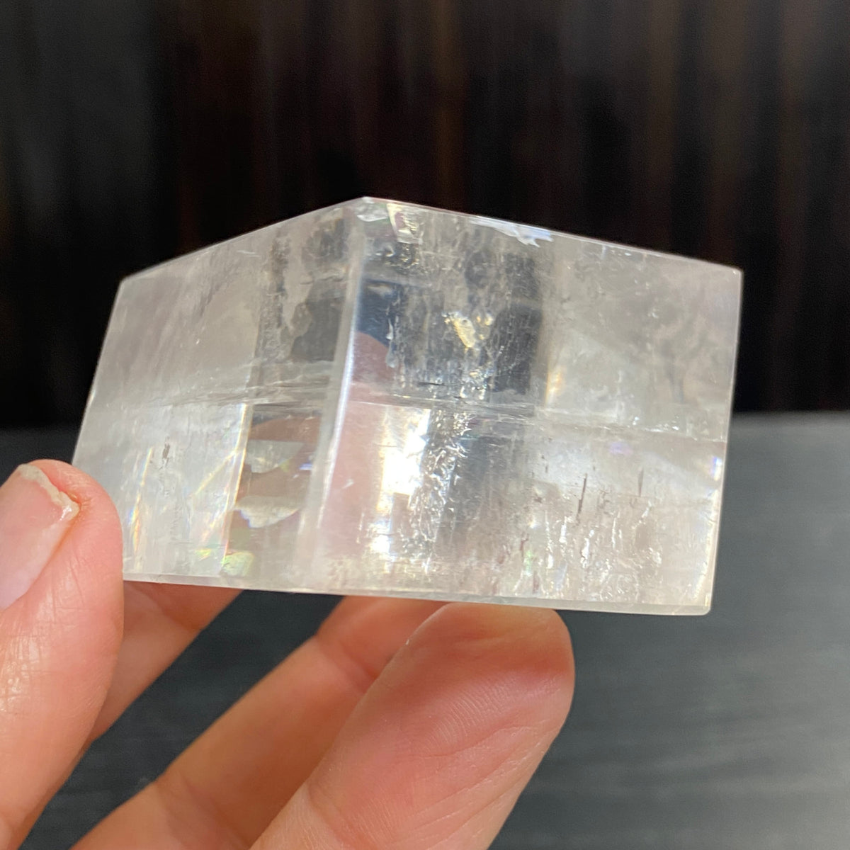 The Viking Stone - Clear Optical Calcite – Mexico