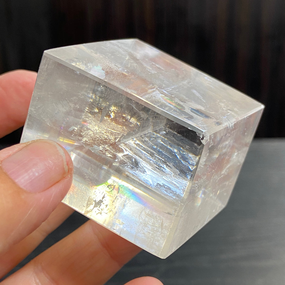 The Viking Stone - Clear Optical Calcite – Mexico