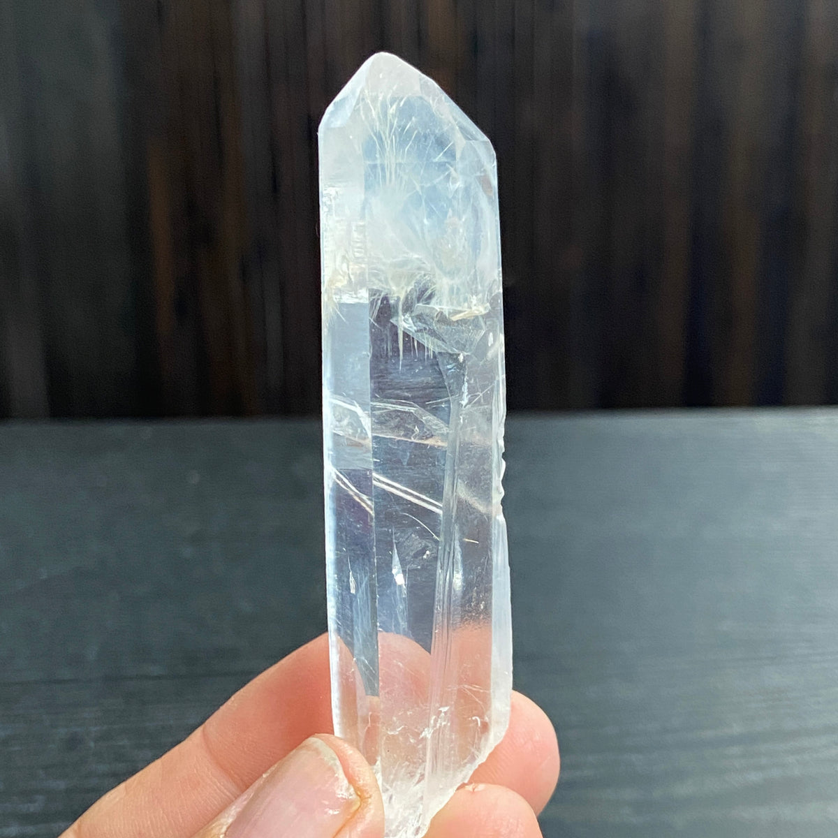 Lemurian Light “Blue Smoke” Quartz – Colombia