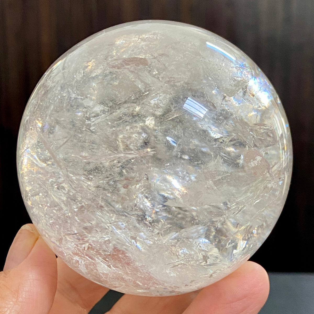 Lemurian Quartz Sphere – Diamantina Region, Brazil