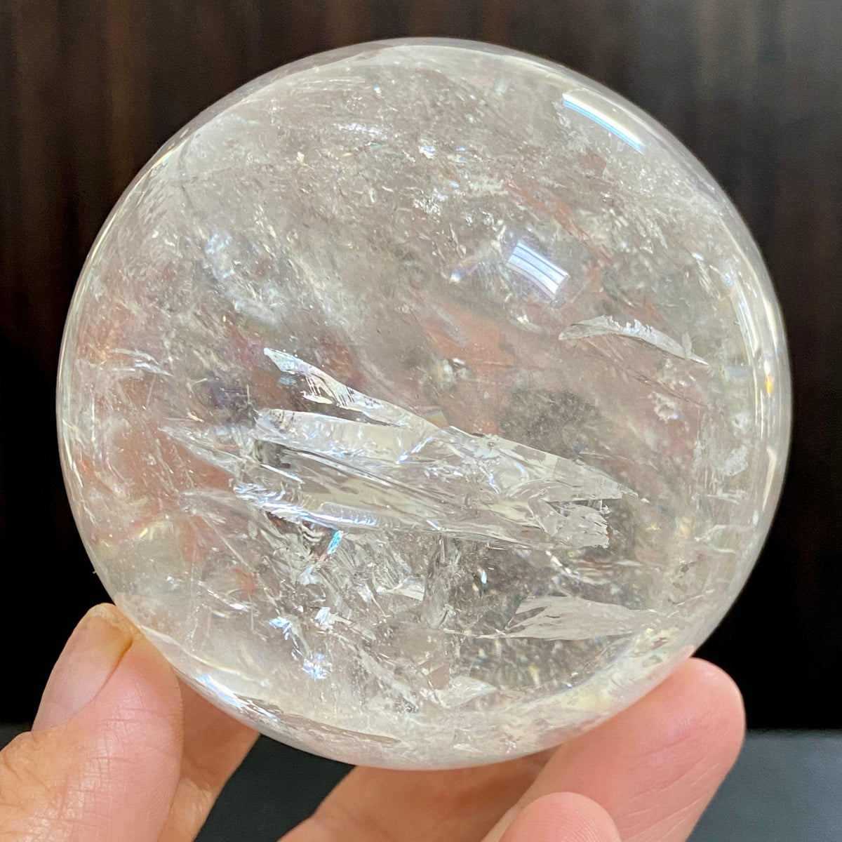 Lemurian Quartz Sphere – Diamantina Region, Brazil