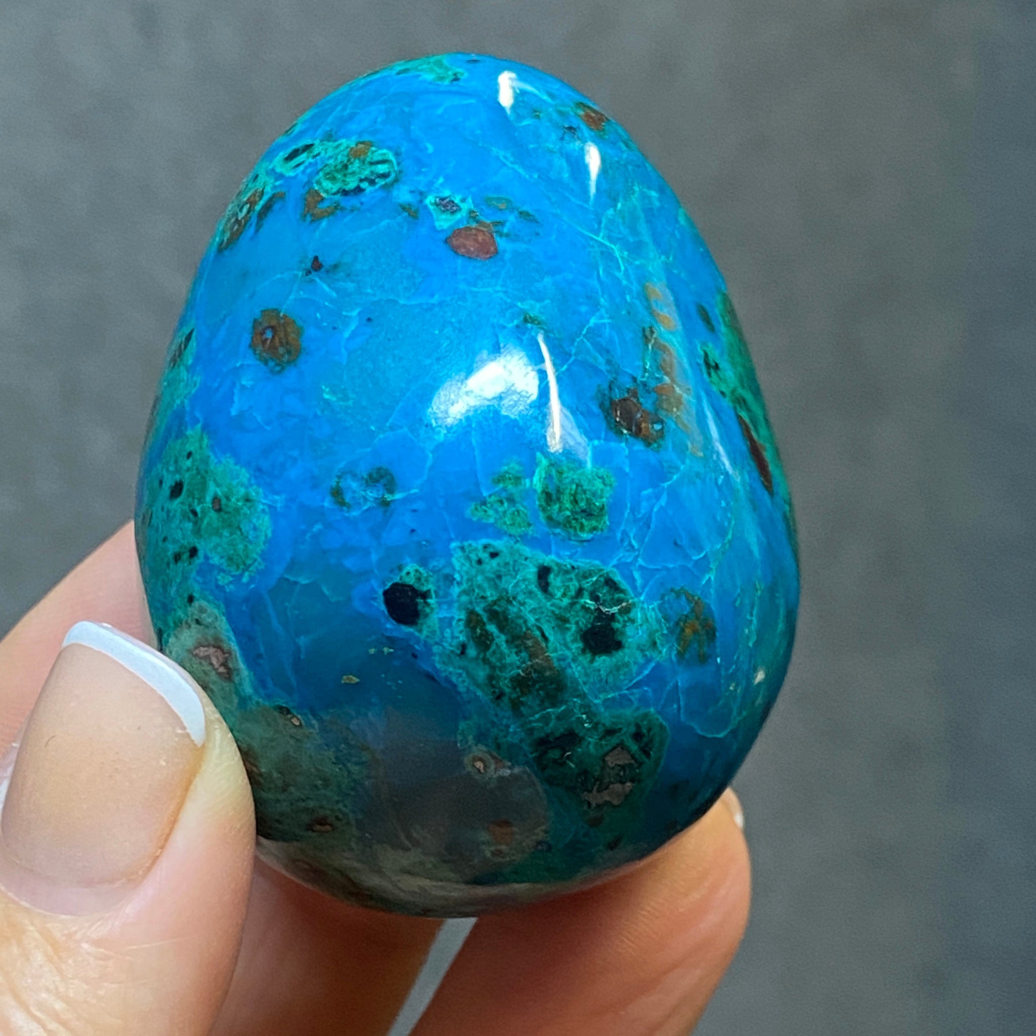 AAA Grade Chrysocolla Freeform – Peru - Castle Rocks Cornwall