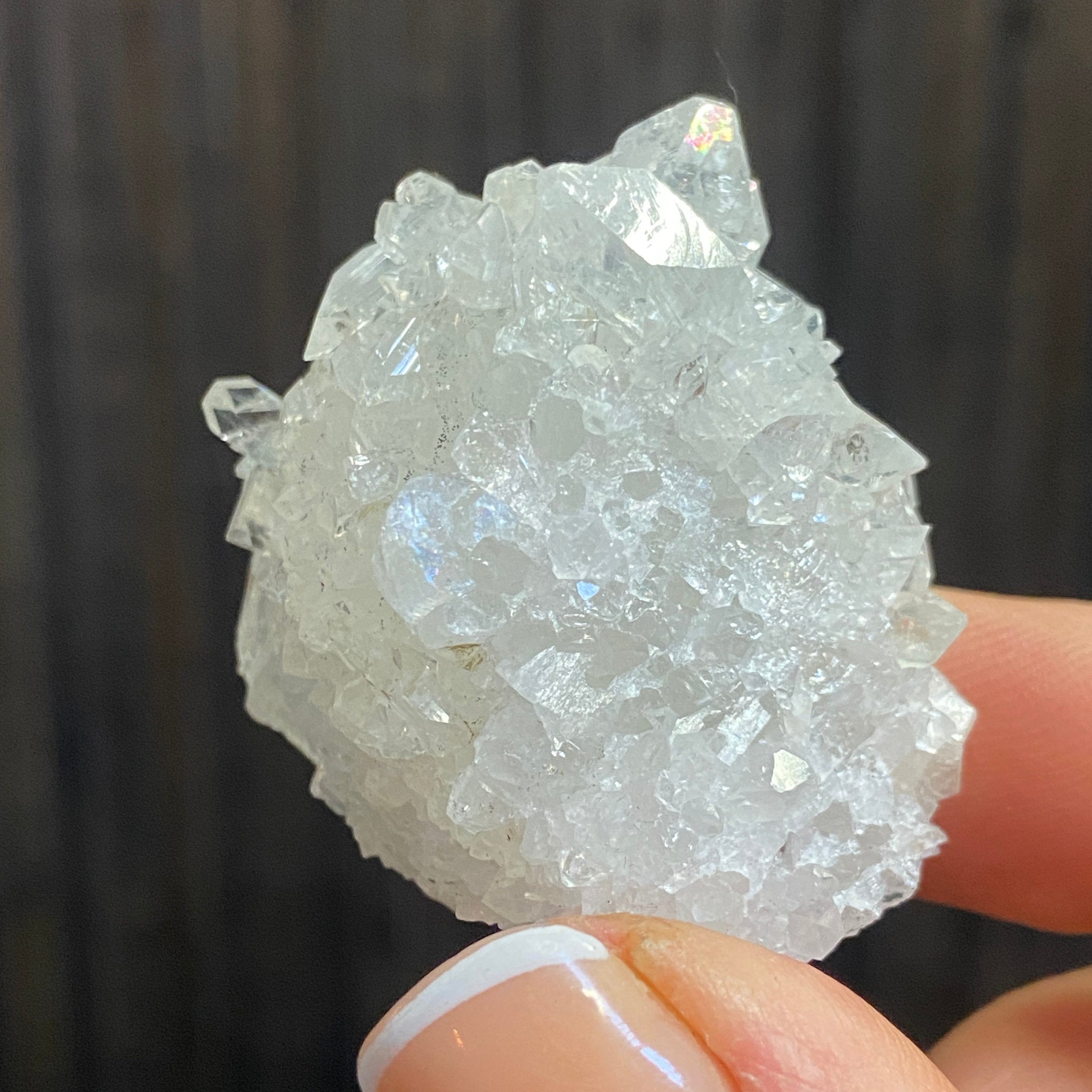 Apophyllite Cluster - India - Castle Rocks Cornwall