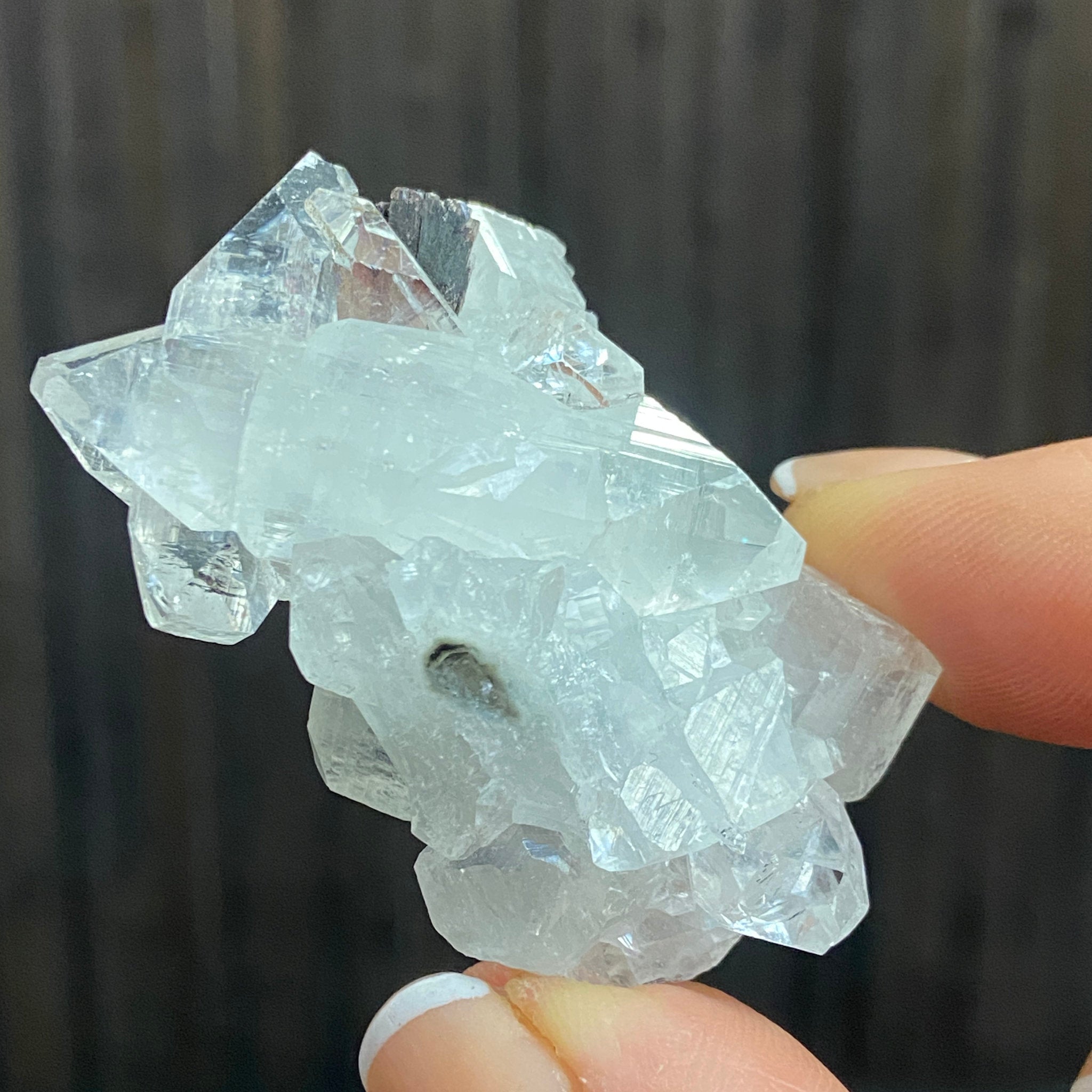 Apophyllite Cluster - India - Castle Rocks Cornwall