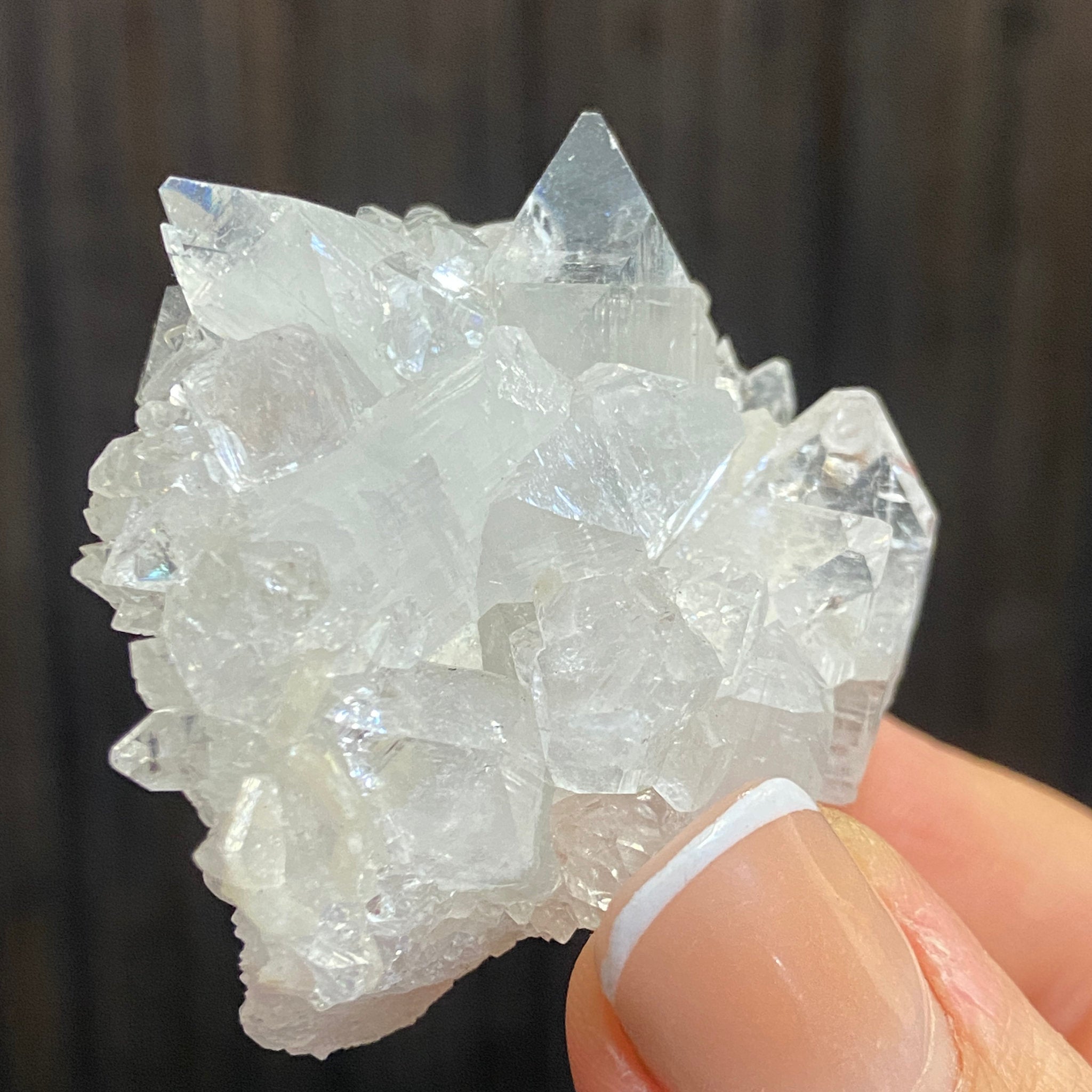 Apophyllite Cluster - India - Castle Rocks Cornwall