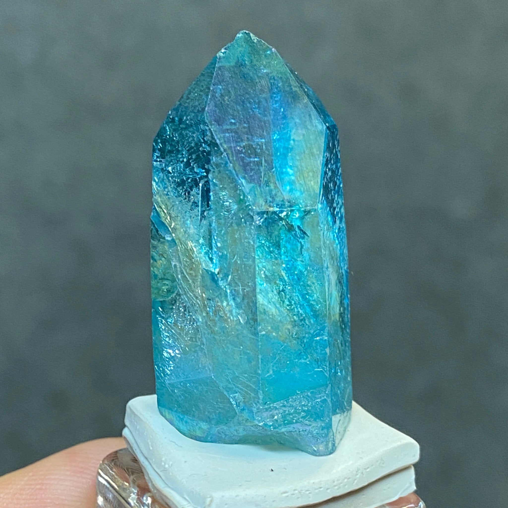 Aqua Aura Starbrary Quartz – Brazil - Castle Rocks Cornwall
